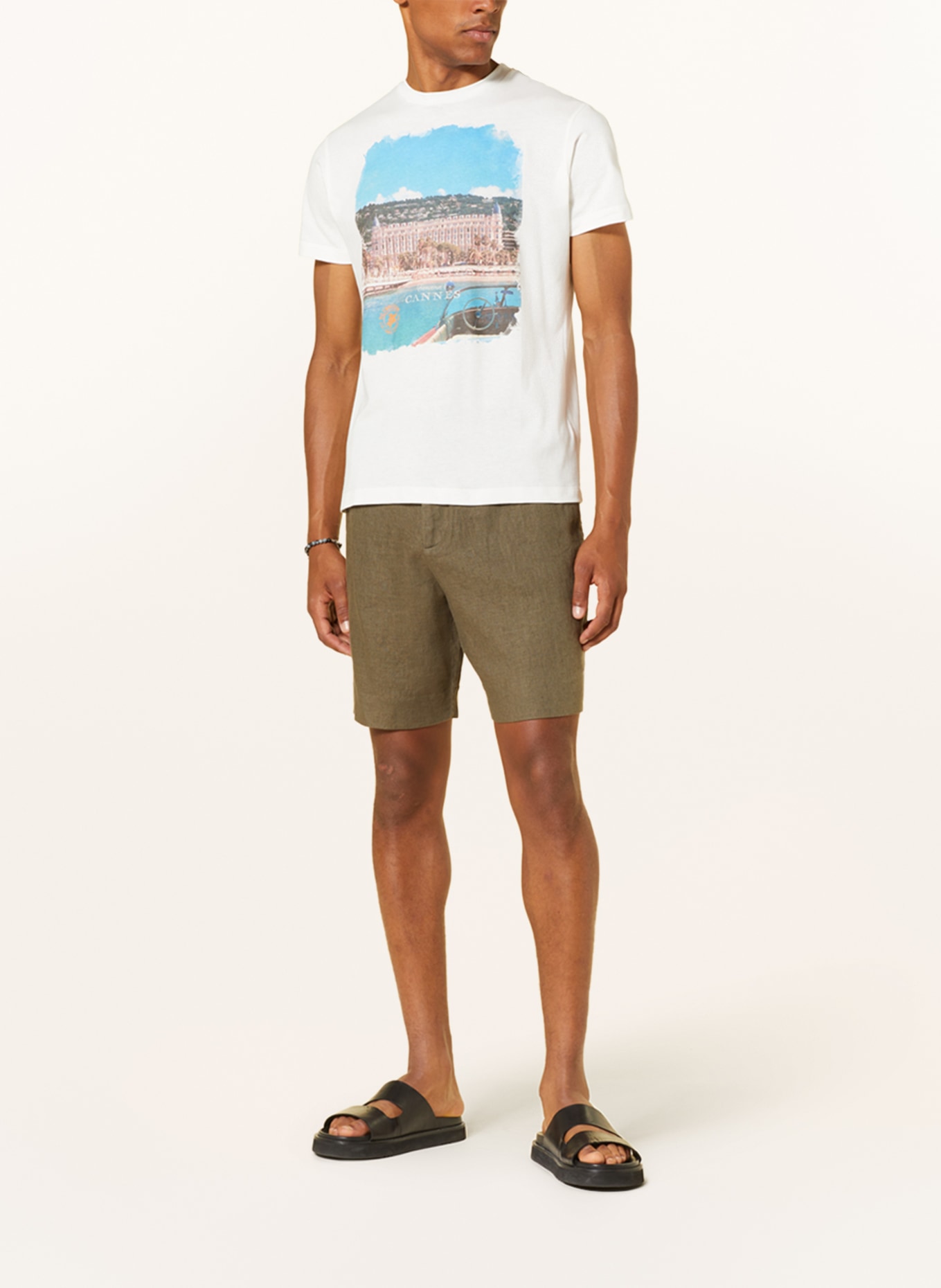 VILEBREQUIN T-Shirt PORTISOL, Farbe: WEISS/ BLAU/ GRÜN (Bild 2)