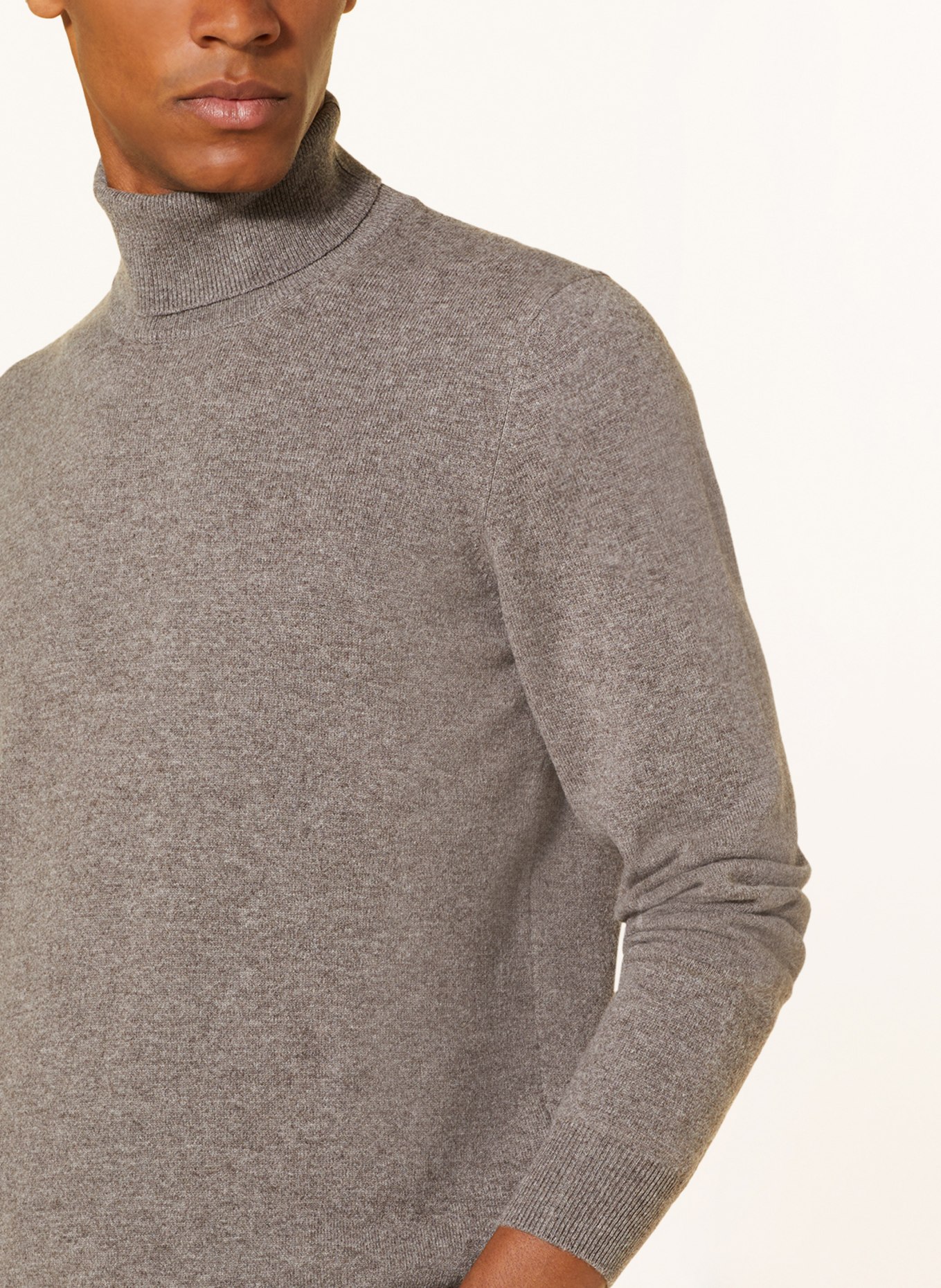 GRAN SASSO Turtleneck sweater, Color: BEIGE (Image 4)