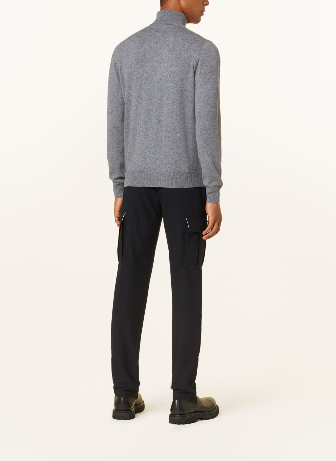 GRAN SASSO Turtleneck sweater, Color: GRAY (Image 3)