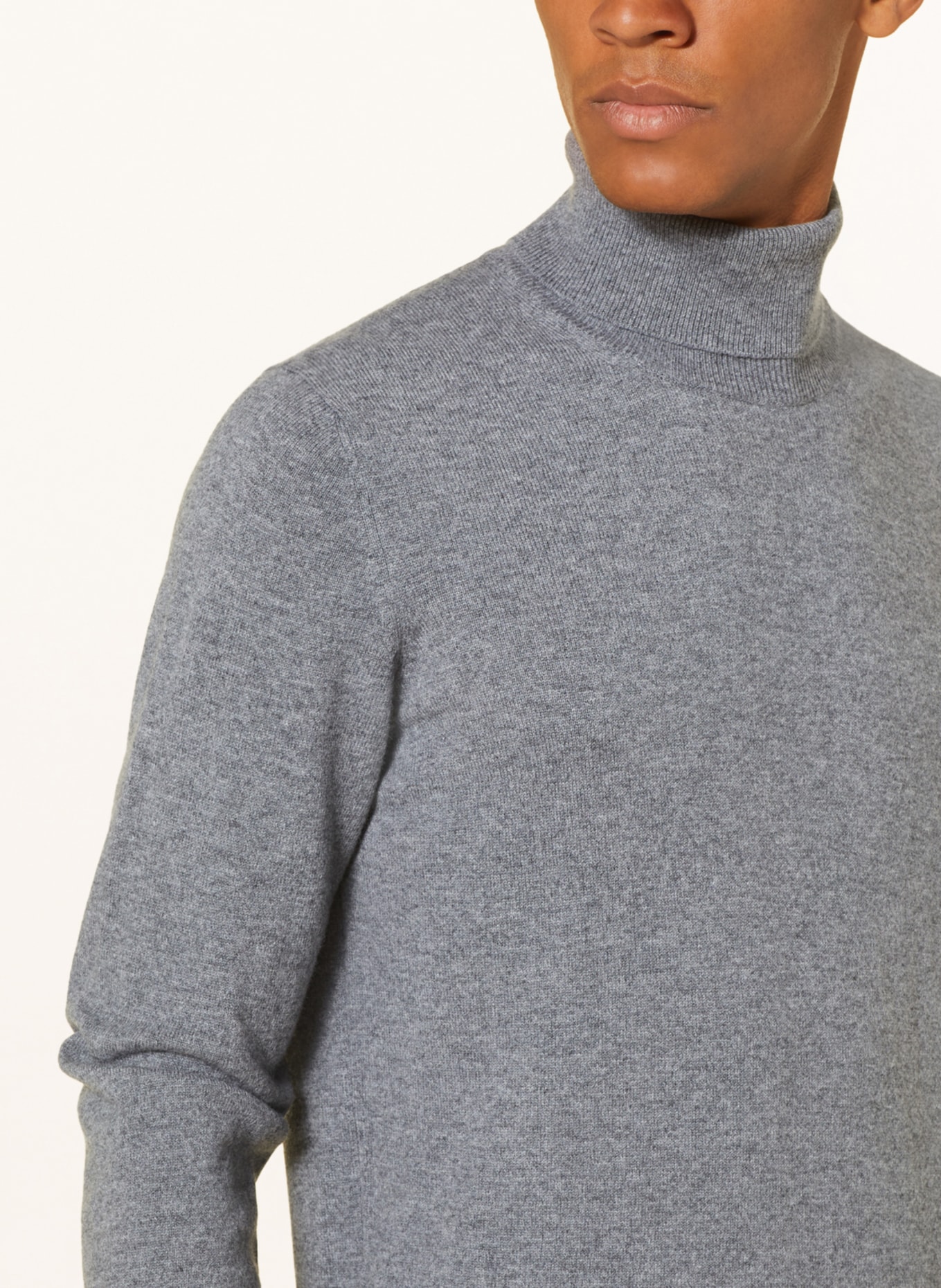 GRAN SASSO Turtleneck sweater, Color: GRAY (Image 4)