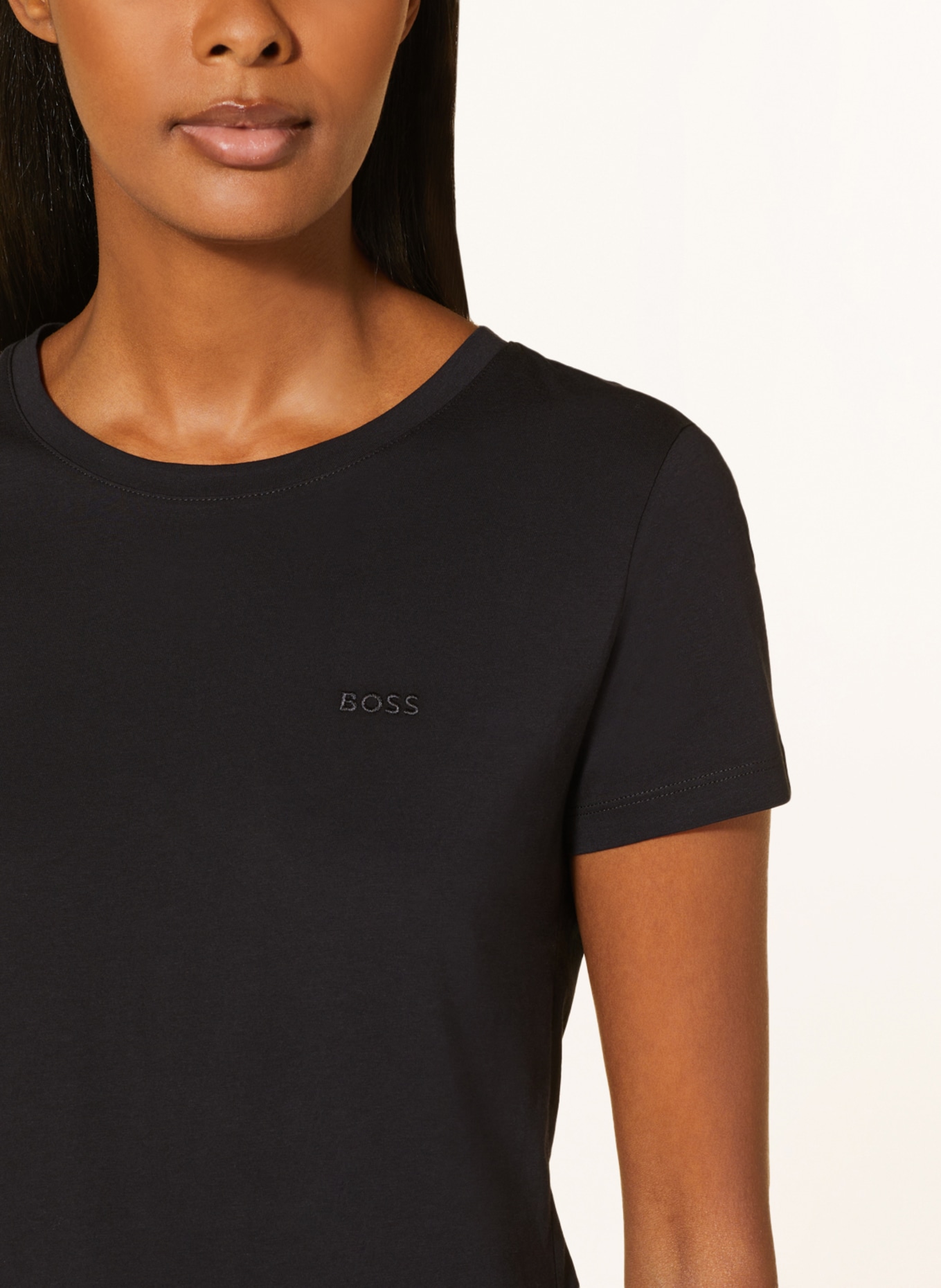 BOSS T-shirt ESOGO , Color: BLACK (Image 4)
