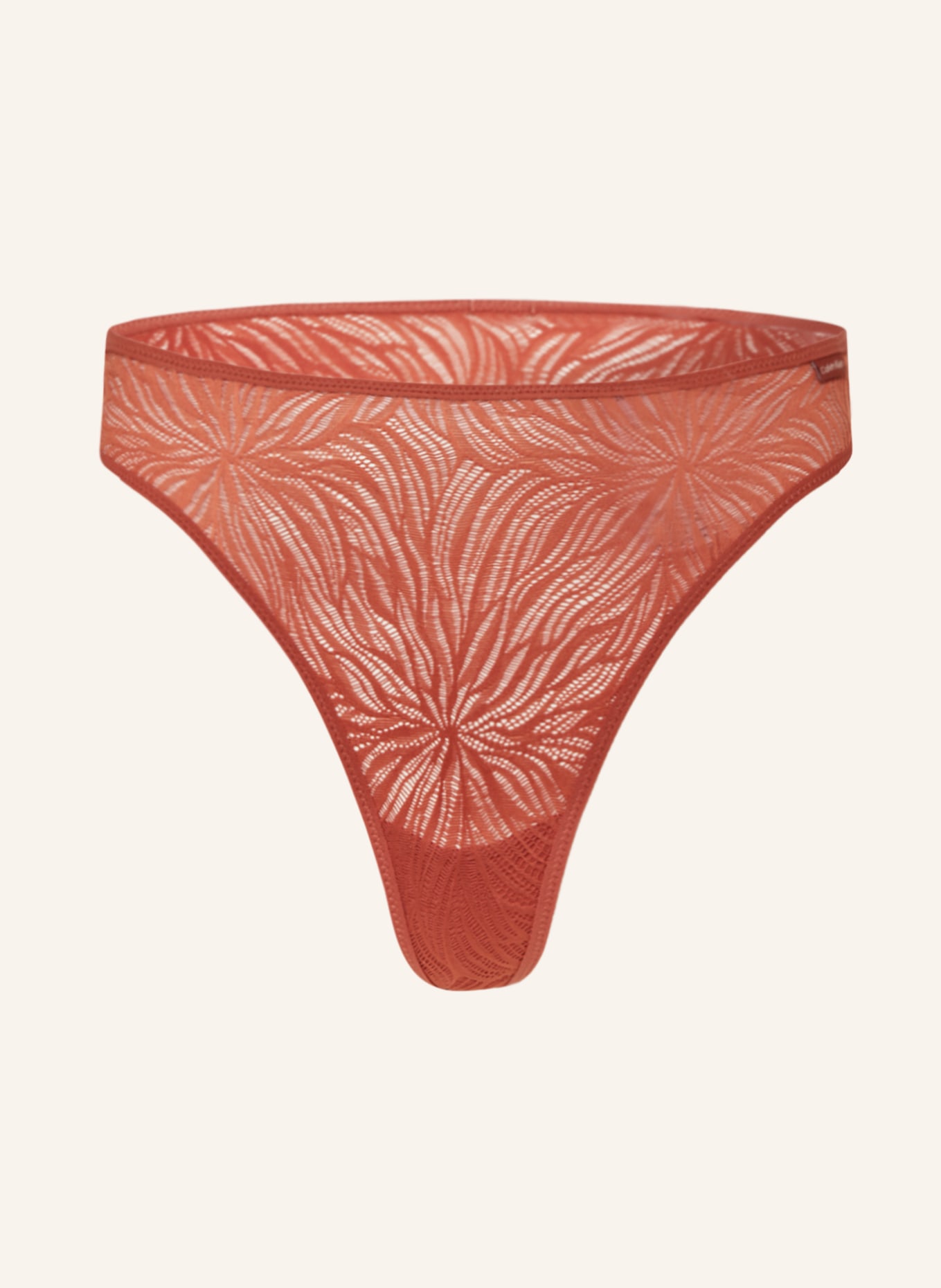 Calvin Klein String SHEER MARQUISETT: LACHS