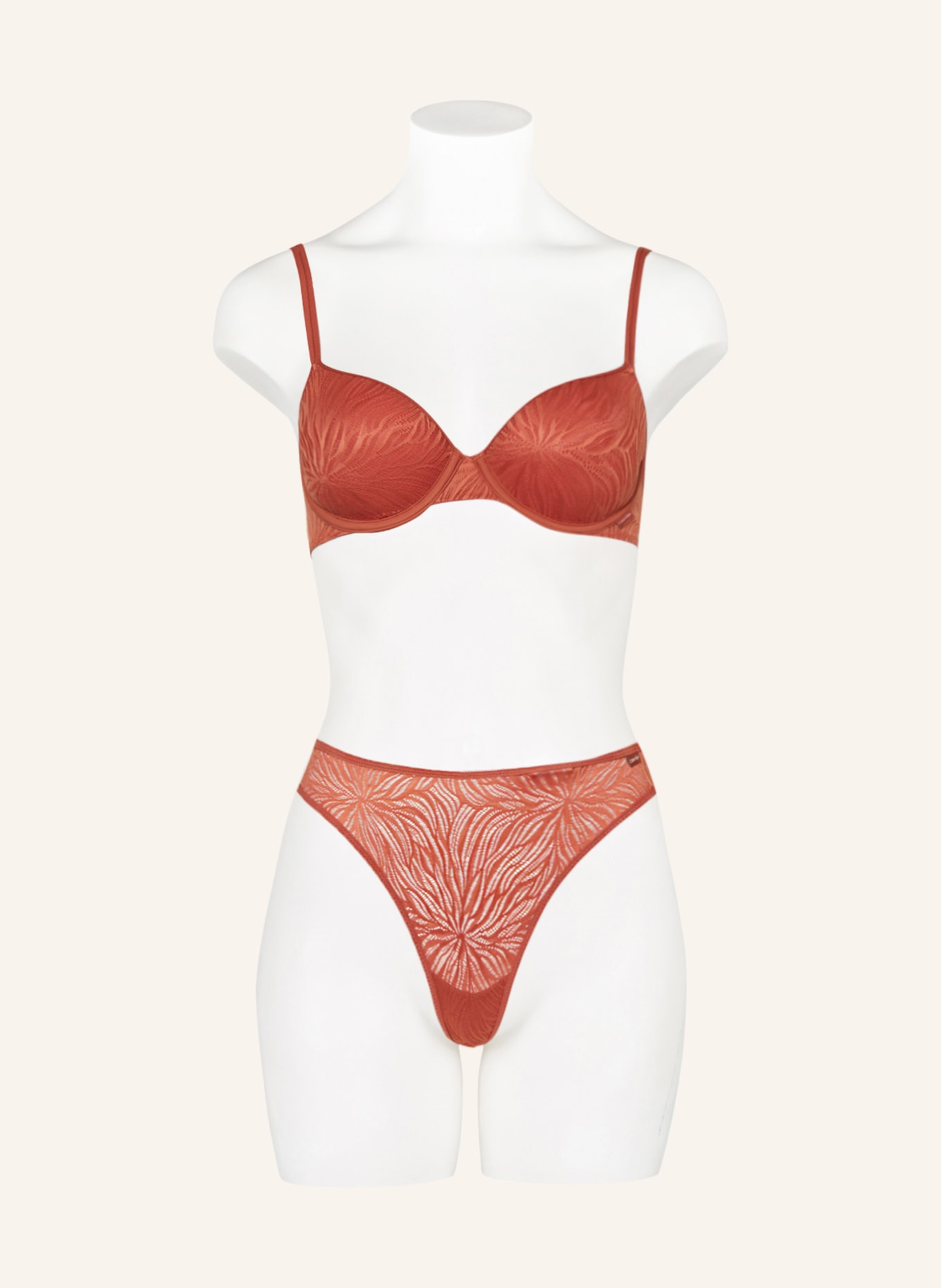 Calvin Klein String SHEER MARQUISETT: LACHS
