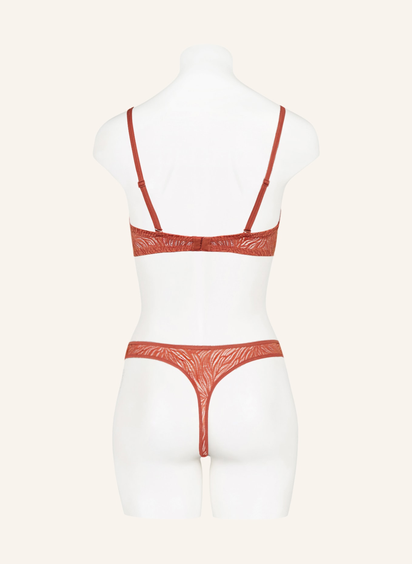 Calvin Klein String SHEER MARQUISETT: LACHS