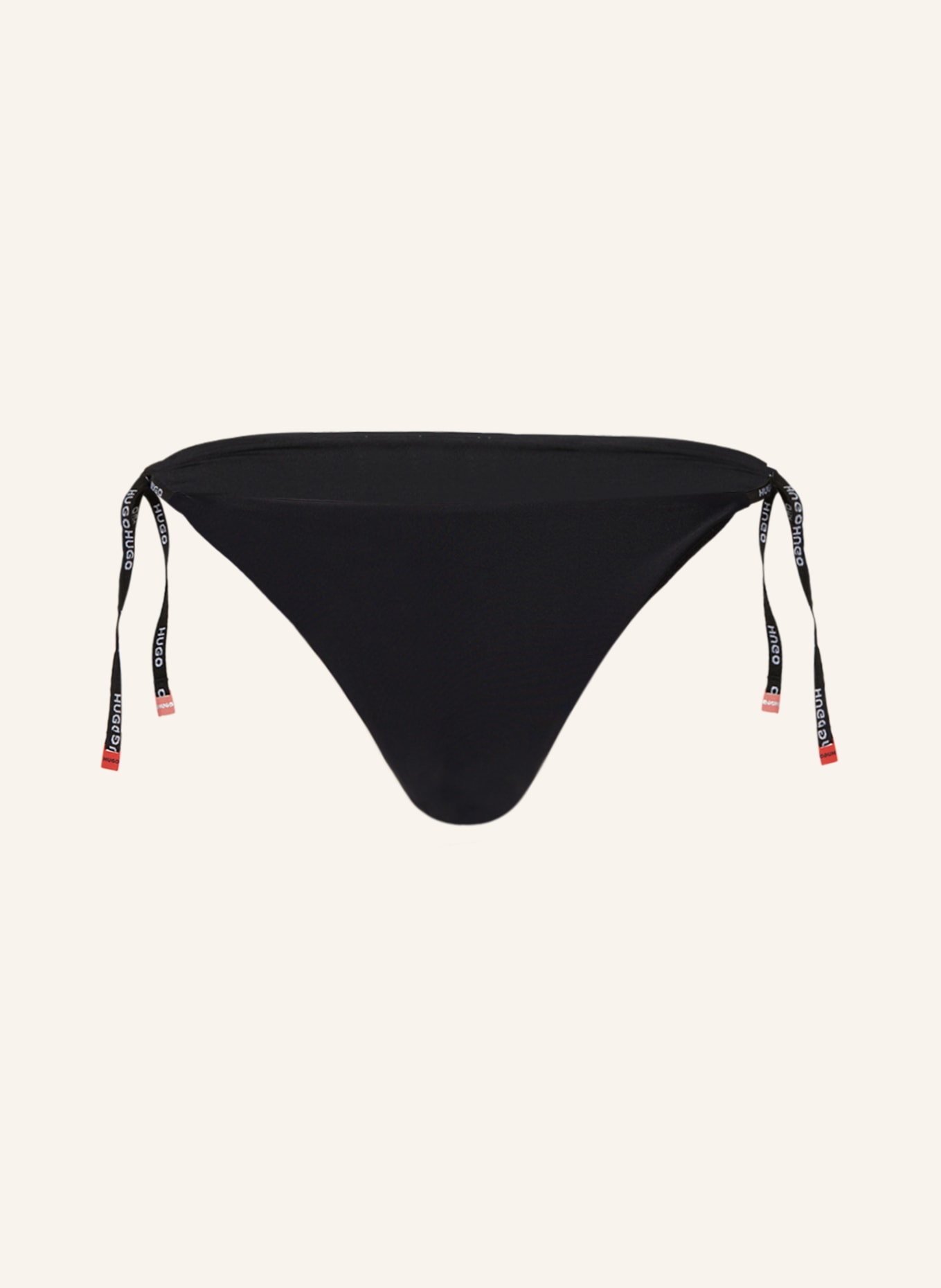 HUGO Triangel-Bikini-Hose PURE, Farbe: SCHWARZ (Bild 1)