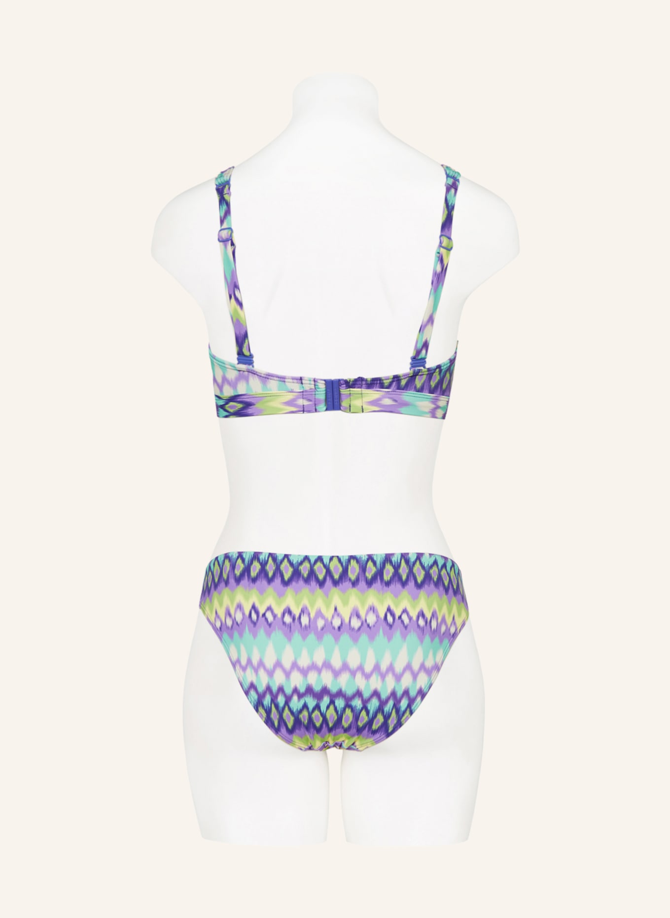 PrimaDonna Bralette bikini top HOLIDAY, Color: TURQUOISE/ PURPLE (Image 3)