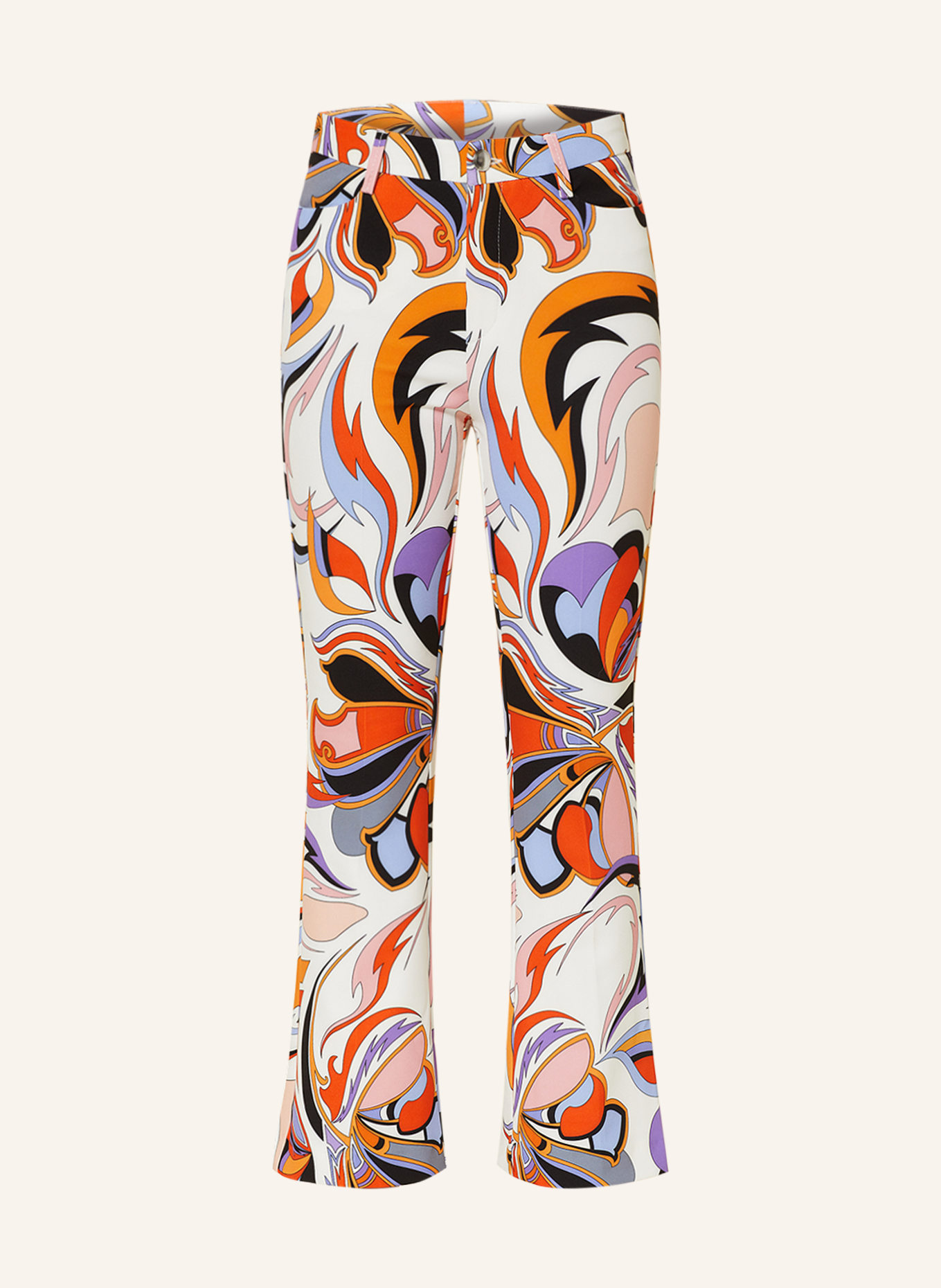 MAC Jersey pants AIDA KICK , Color: WHITE/ ORANGE/ LIGHT BLUE (Image 1)