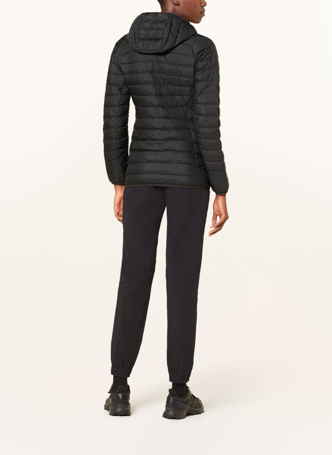 SALEWA Lightweight down jacket BRENTA, Color: BLACK (Image 3)