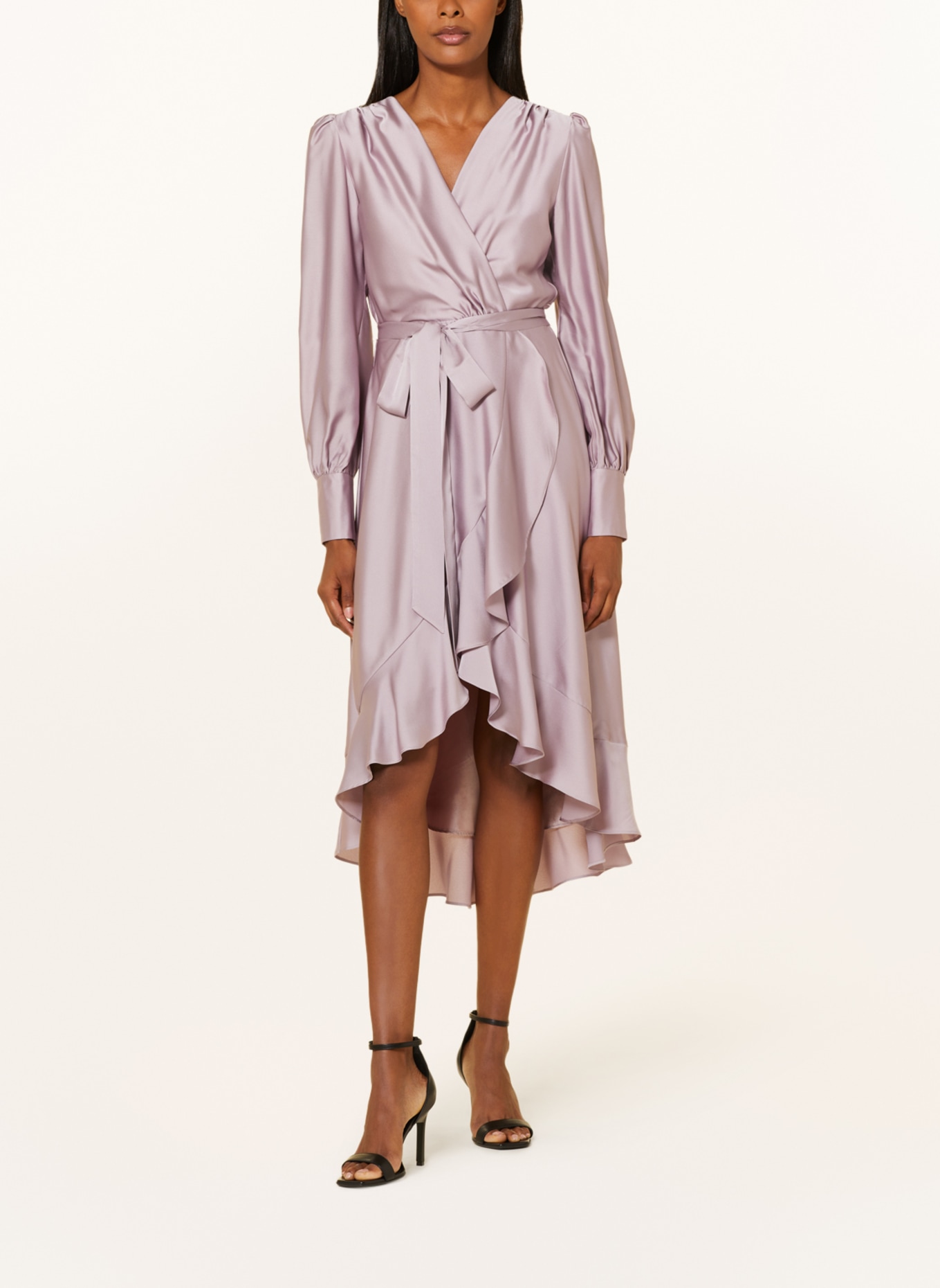 SWING Cocktail dress in wrap look, Color: ROSE (Image 2)