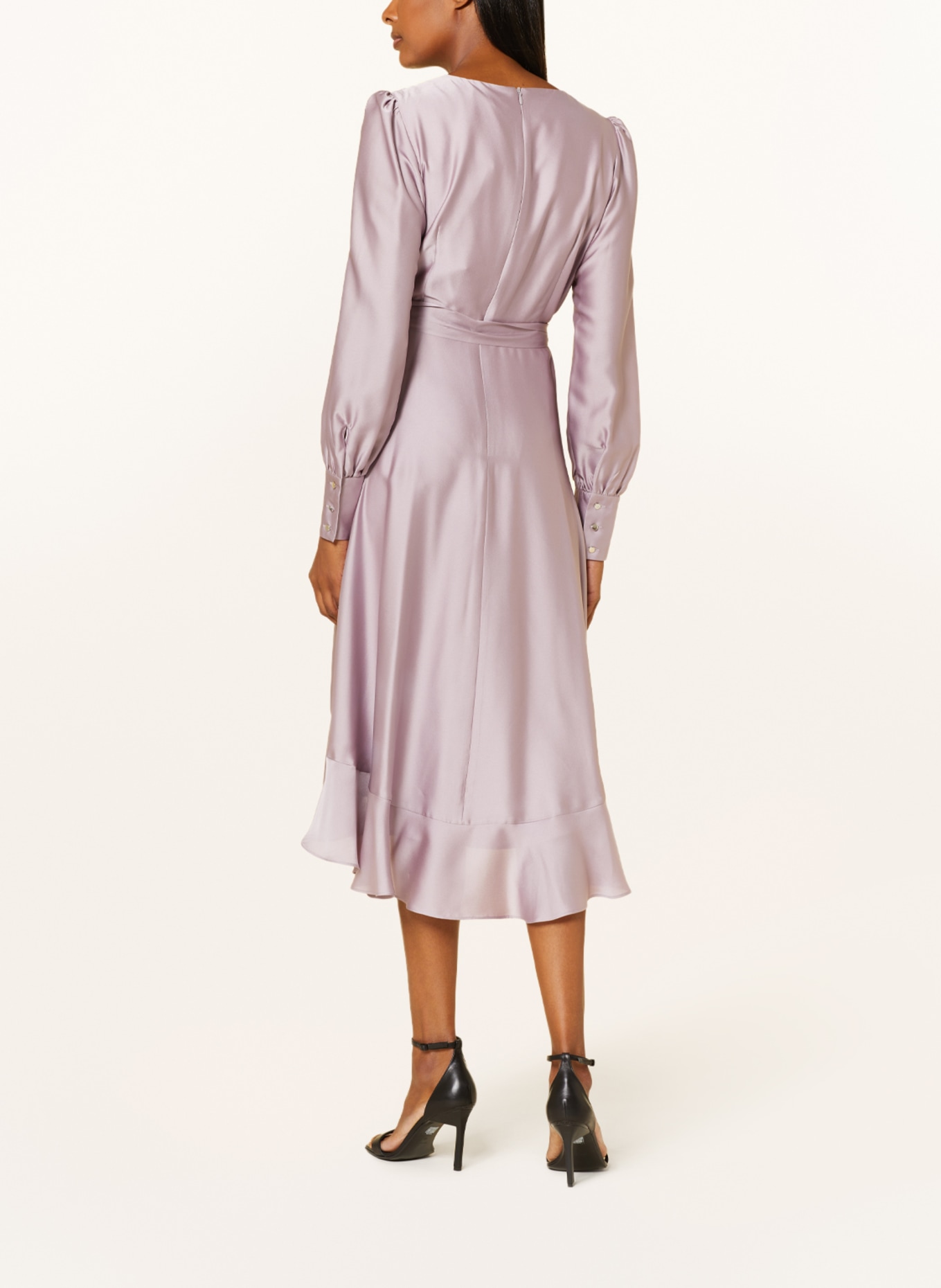 SWING Cocktail dress in wrap look, Color: ROSE (Image 3)