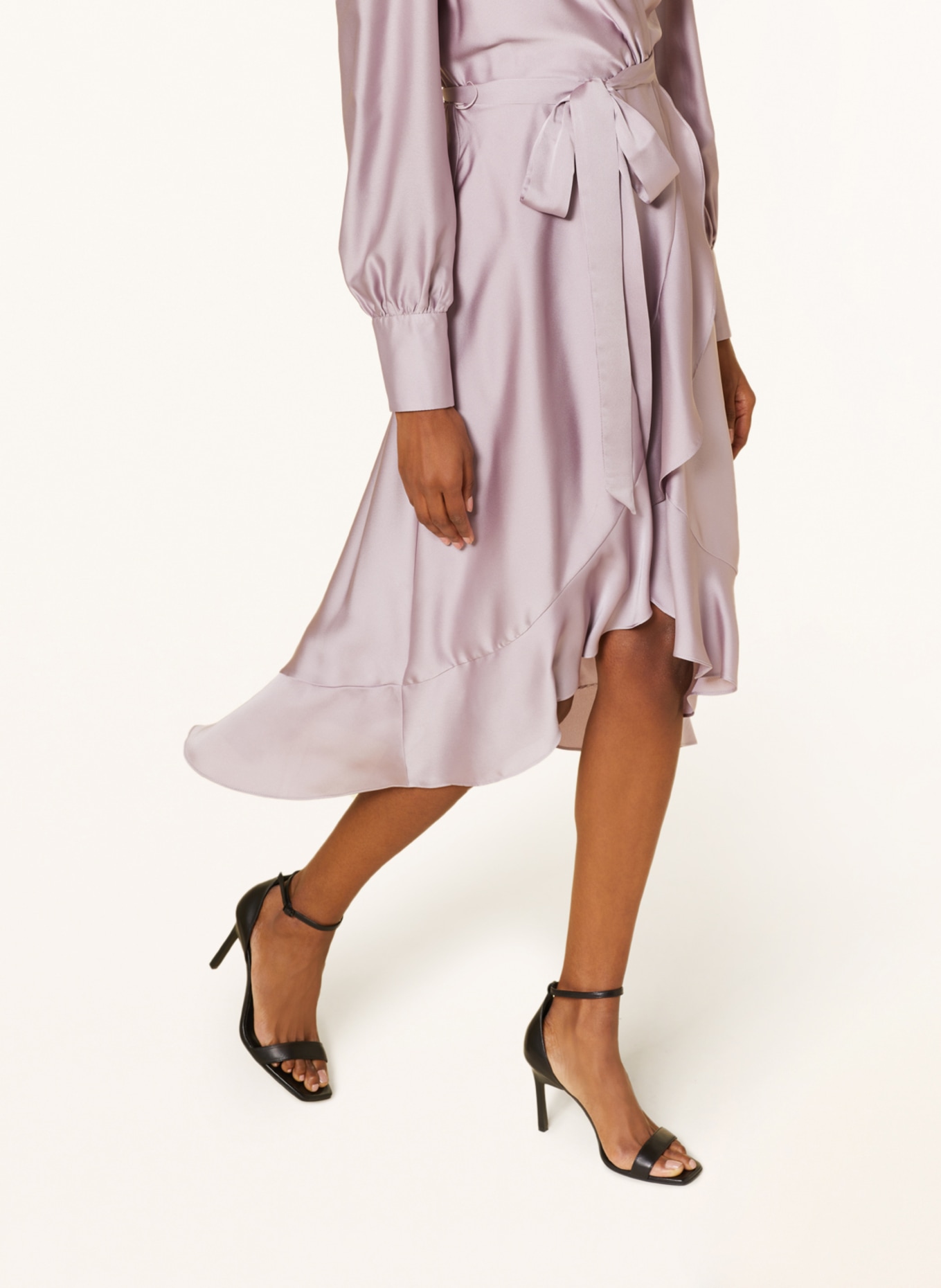 SWING Cocktail dress in wrap look, Color: ROSE (Image 4)