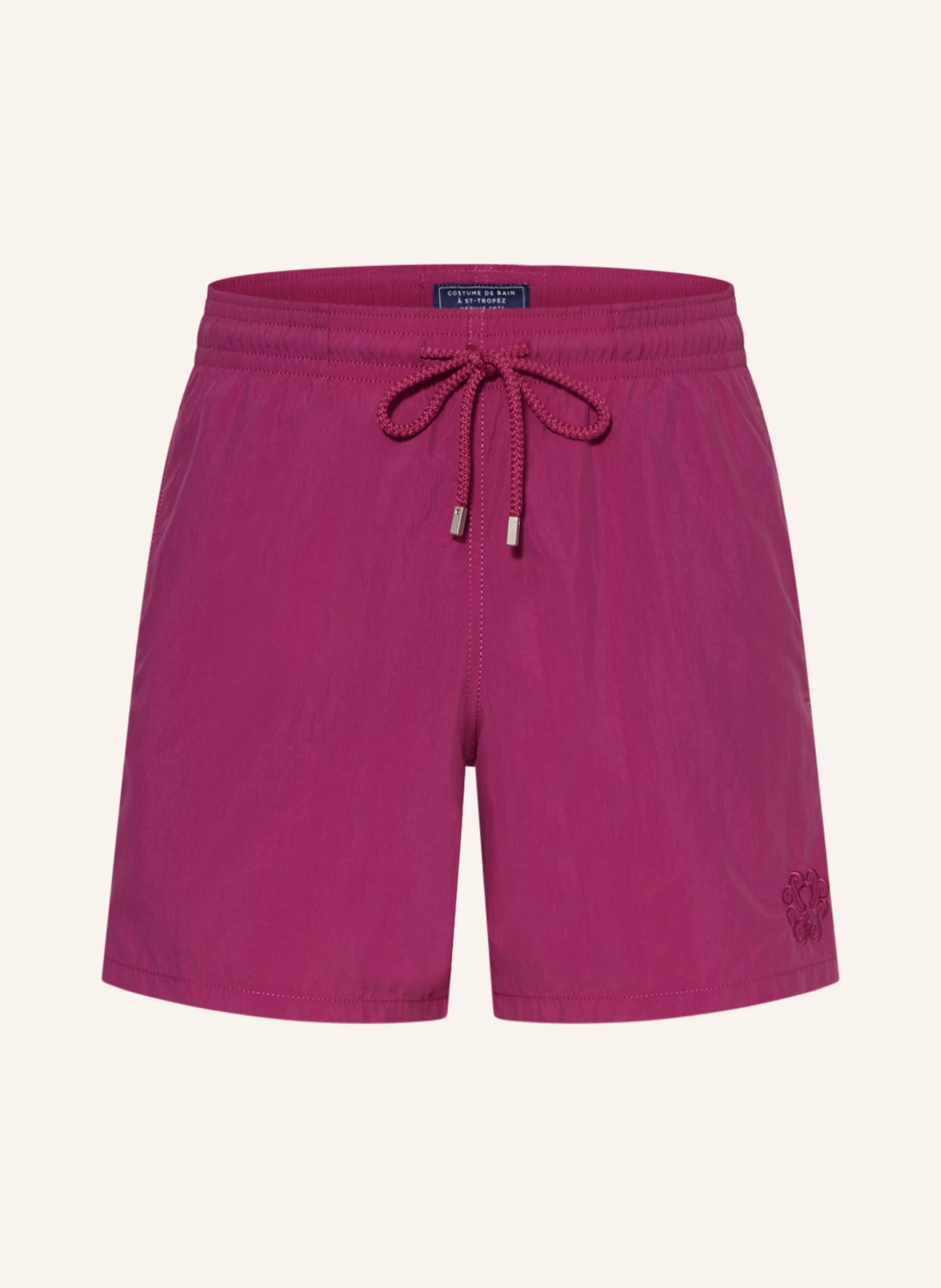VILEBREQUIN Swim shorts MOOREA with water-activated print, Color: FUCHSIA (Image 1)