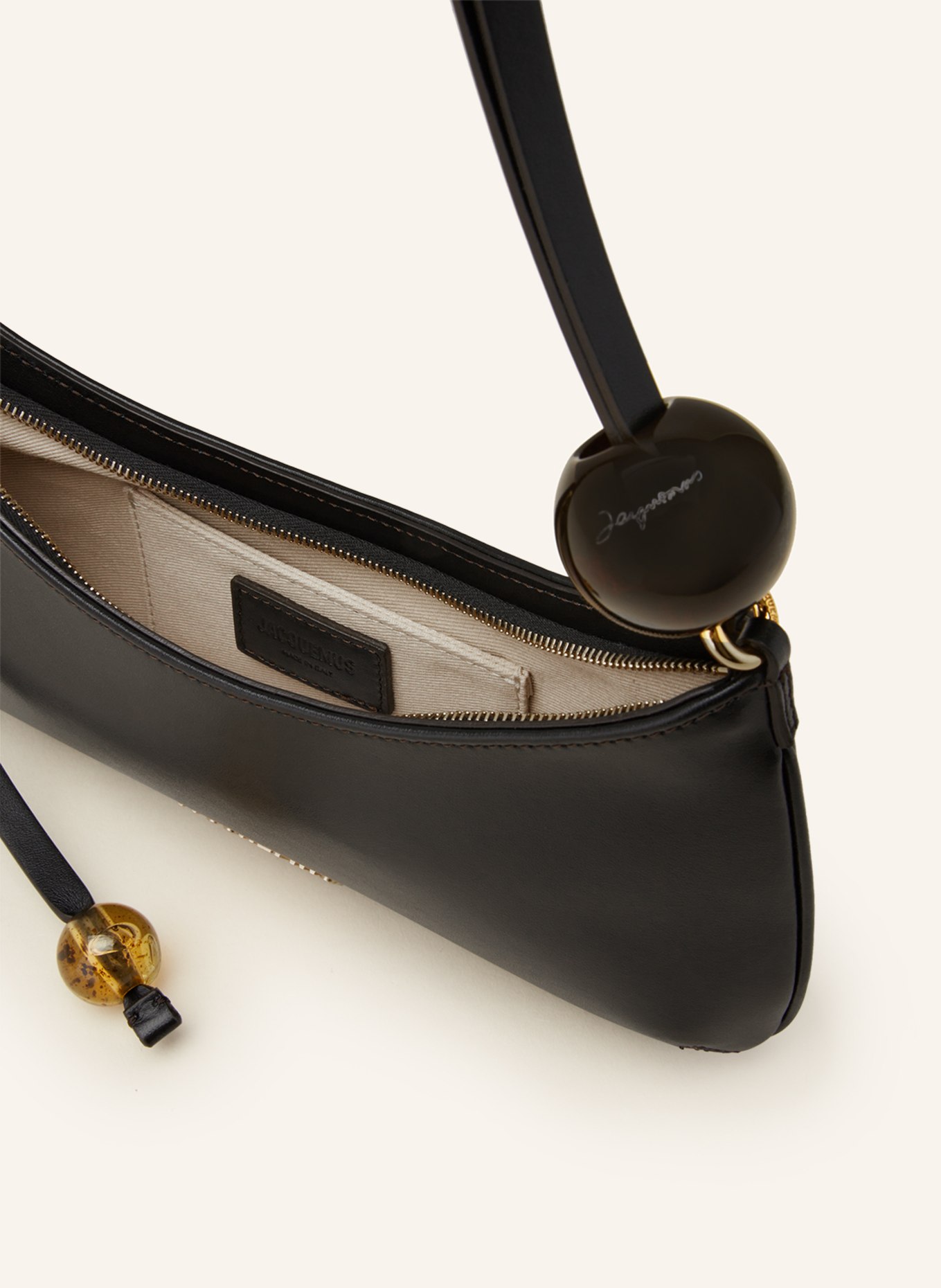 JACQUEMUS Handbag LE BISOU PERLE, Color: BLACK (Image 3)