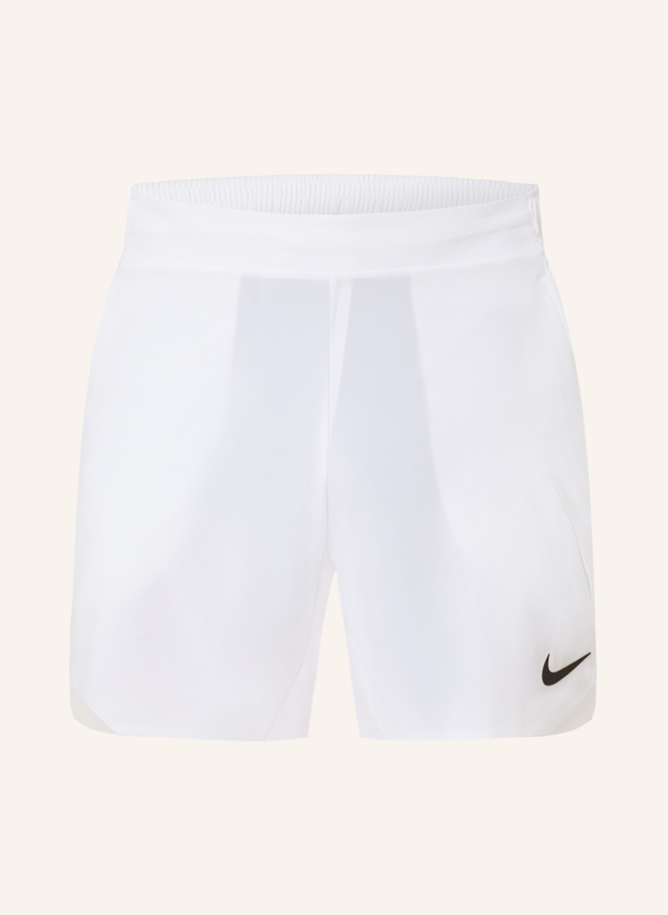 Nike Tennisshorts DRI-FIT SLAM, Farbe: WEISS (Bild 1)