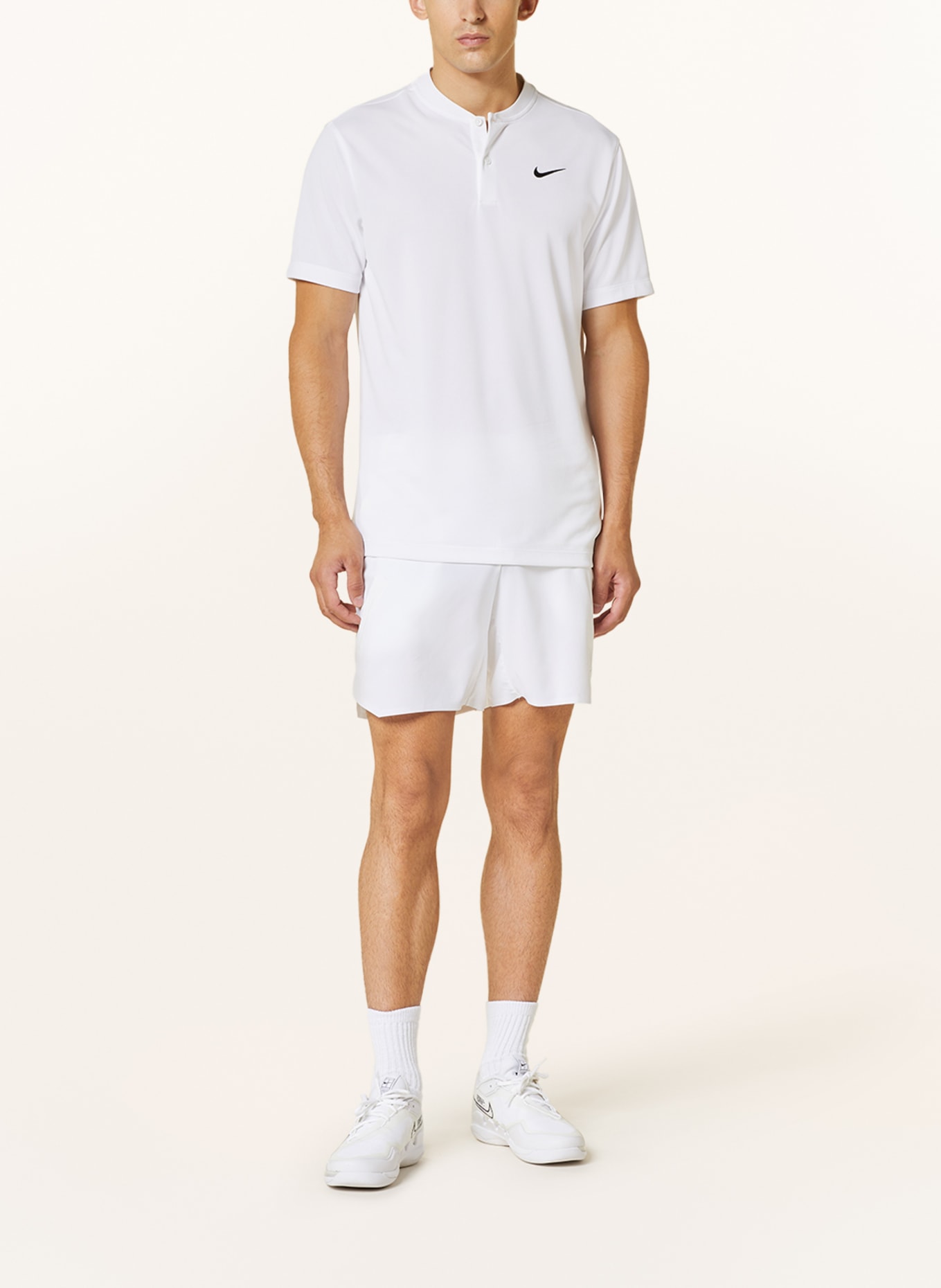Nike Tennisshorts DRI-FIT SLAM, Farbe: WEISS (Bild 2)