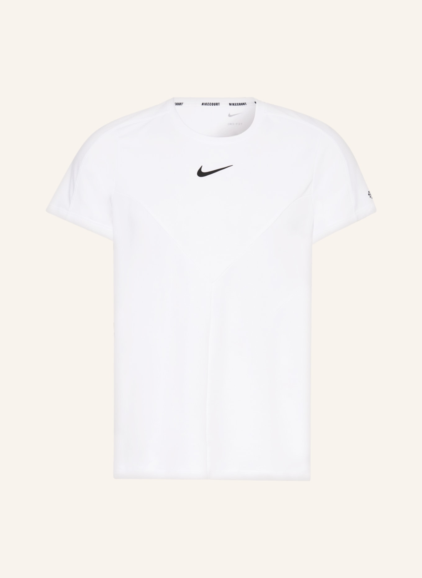 Nike T-Shirt NIKECOURT DRI-FIT SLAM, Farbe: WEISS (Bild 1)