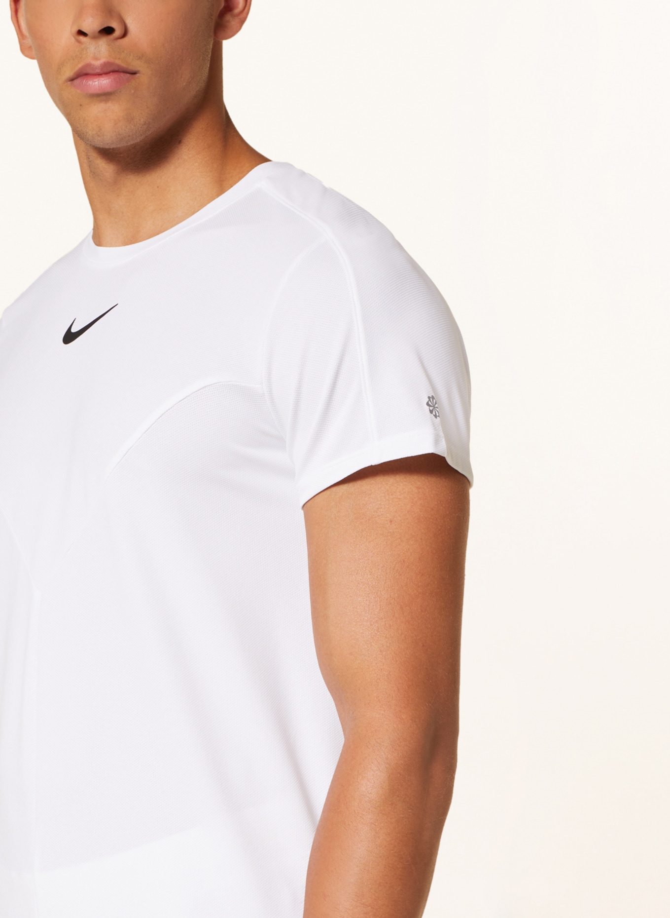 Nike T-Shirt NIKECOURT DRI-FIT SLAM, Farbe: WEISS (Bild 4)