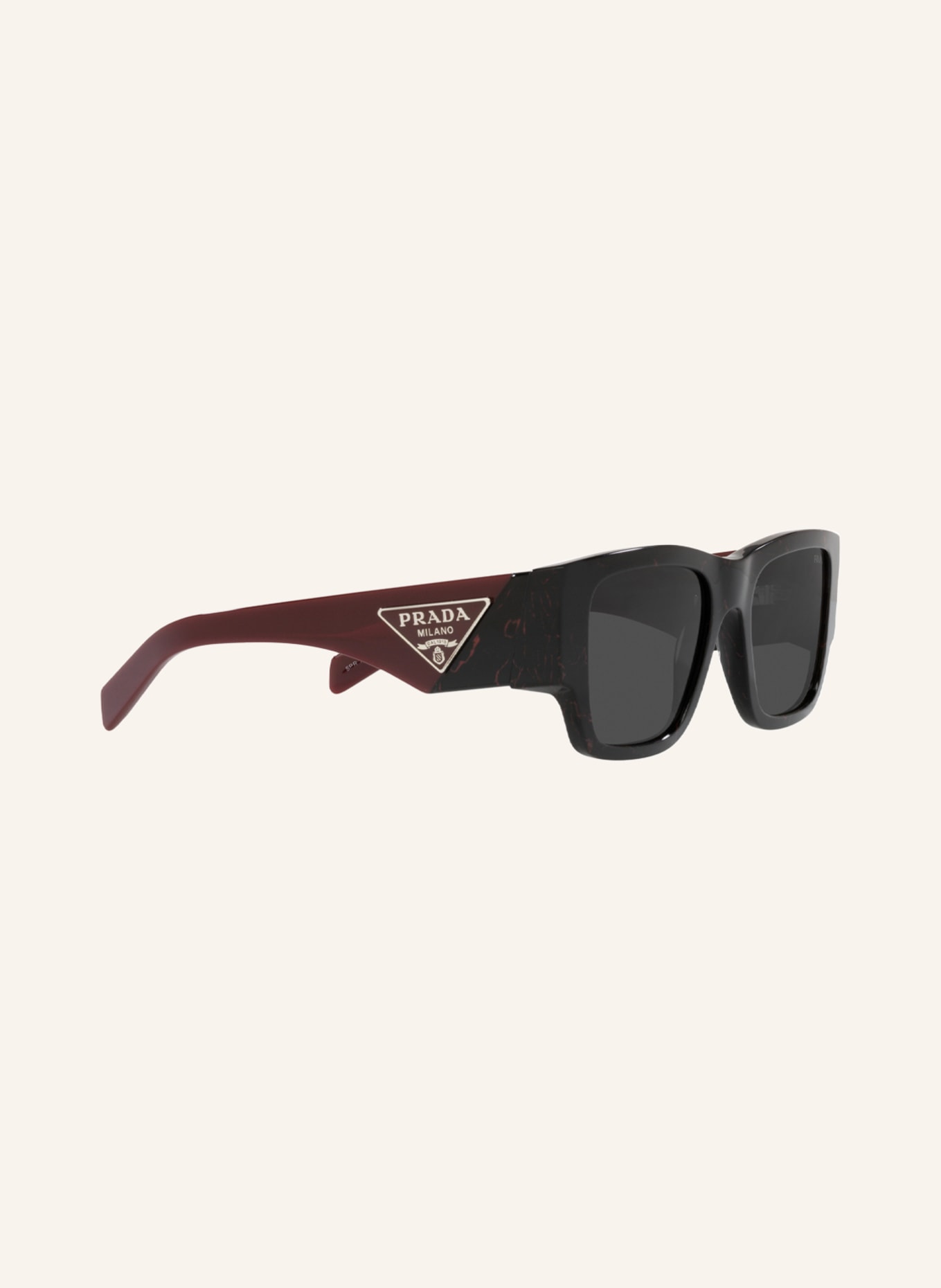 PRADA Sunglasses PR 10ZS, Color: 11F5S0 - BLACK/ DARK GRAY (Image 3)