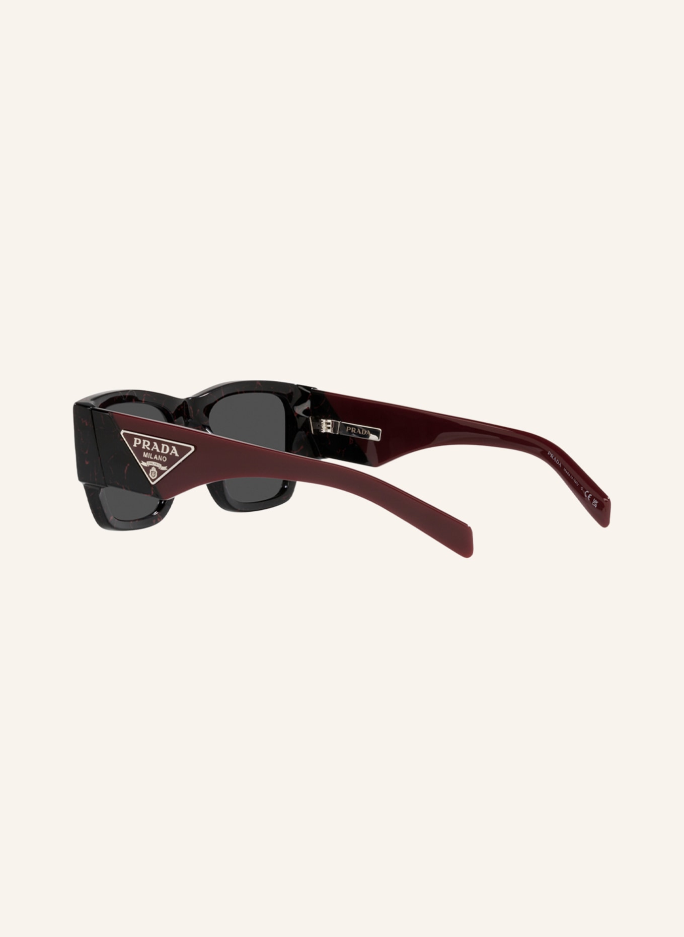 PRADA Sunglasses PR 10ZS, Color: 11F5S0 - BLACK/ DARK GRAY (Image 4)