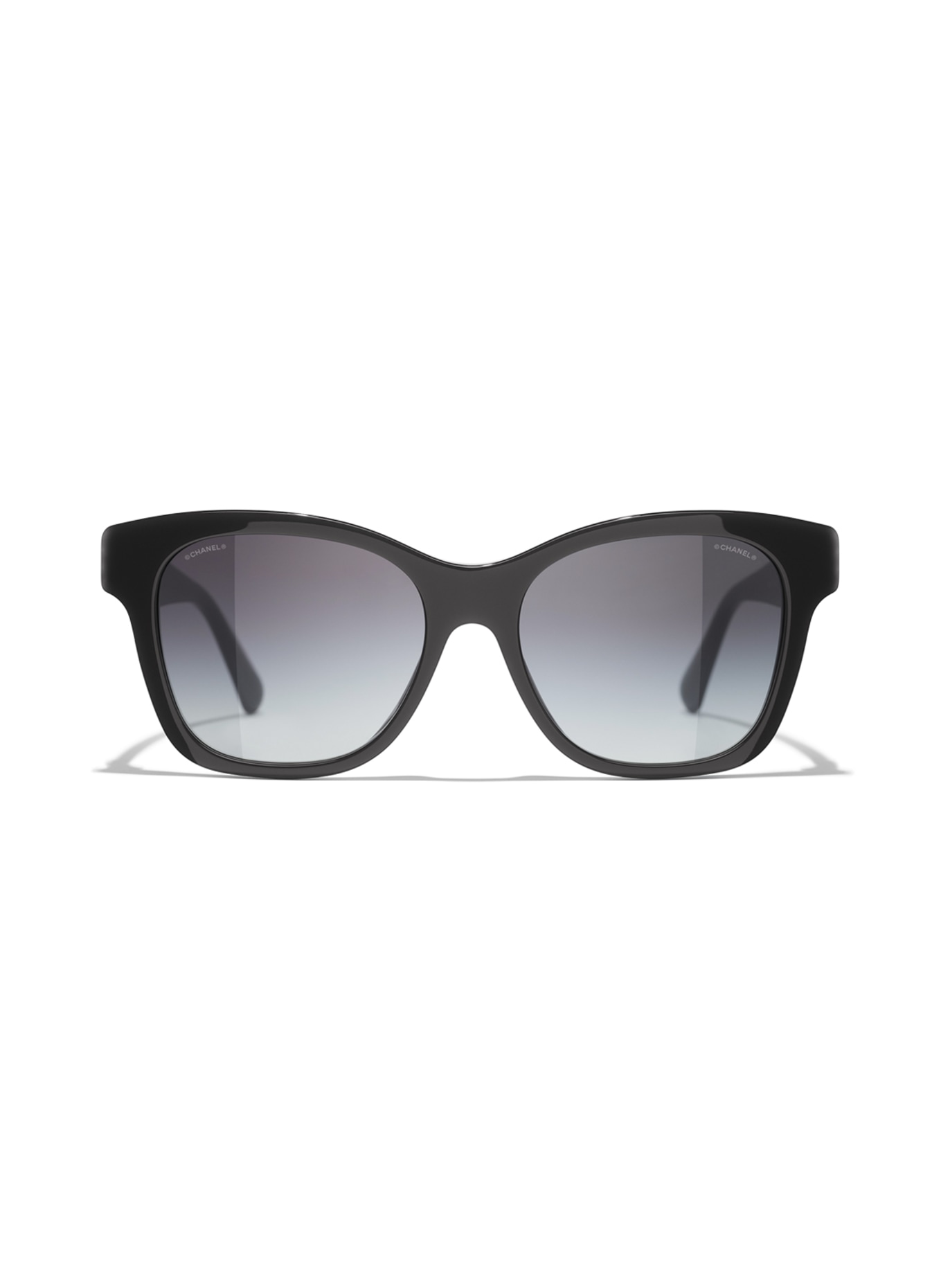 CHANEL Rectangular sunglasses, Color: 1716S6 - BLACK/ GRAY (Image 2)