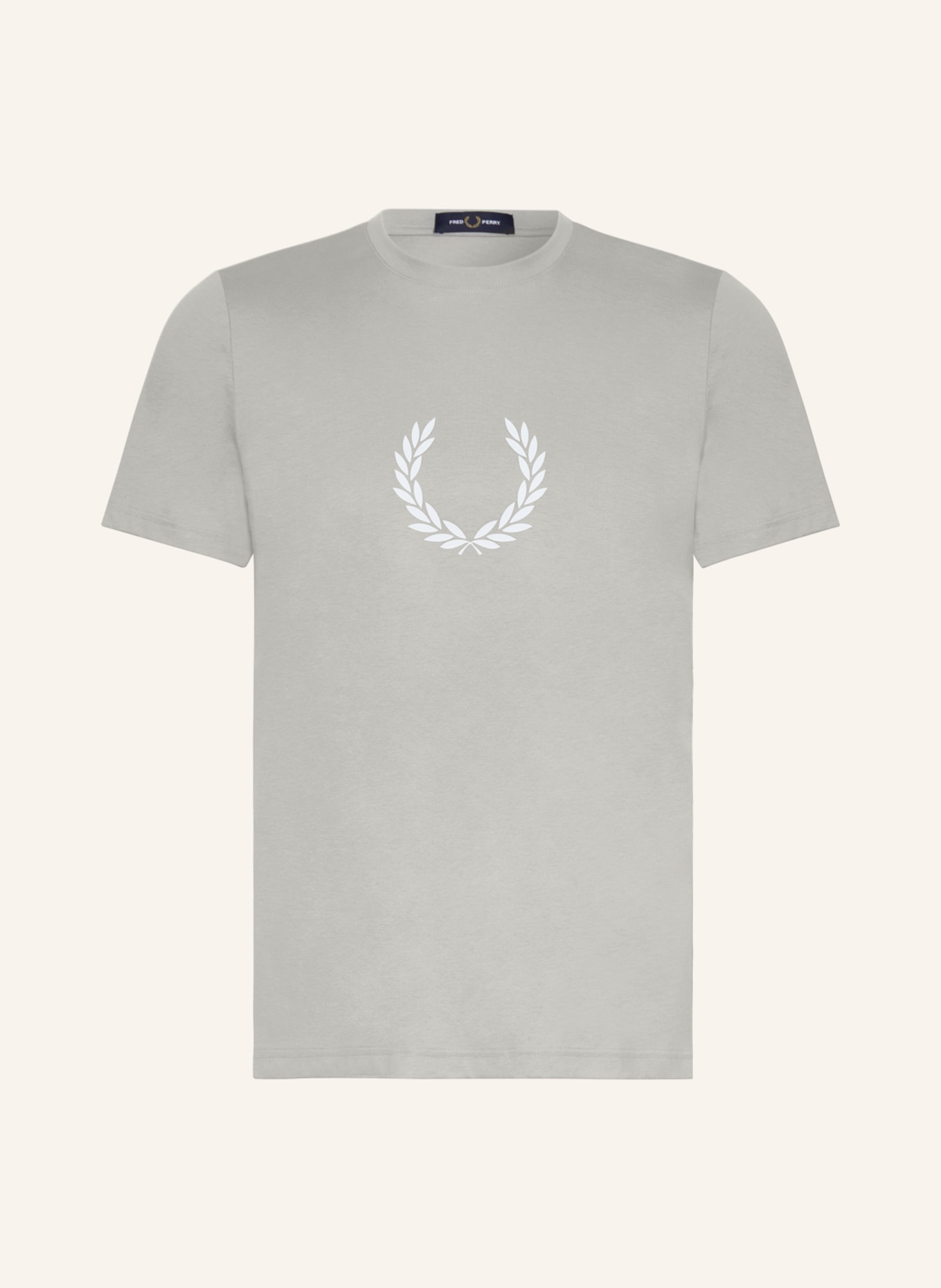 FRED PERRY T-shirt, Color: LIGHT GRAY (Image 1)