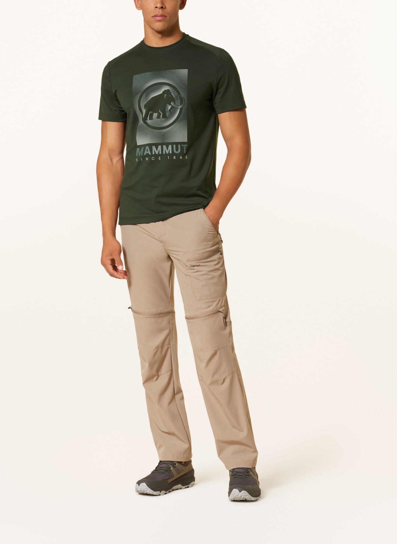 MAMMUT T-shirt TROVAT, Kolor: ZIELONY (Obrazek 2)