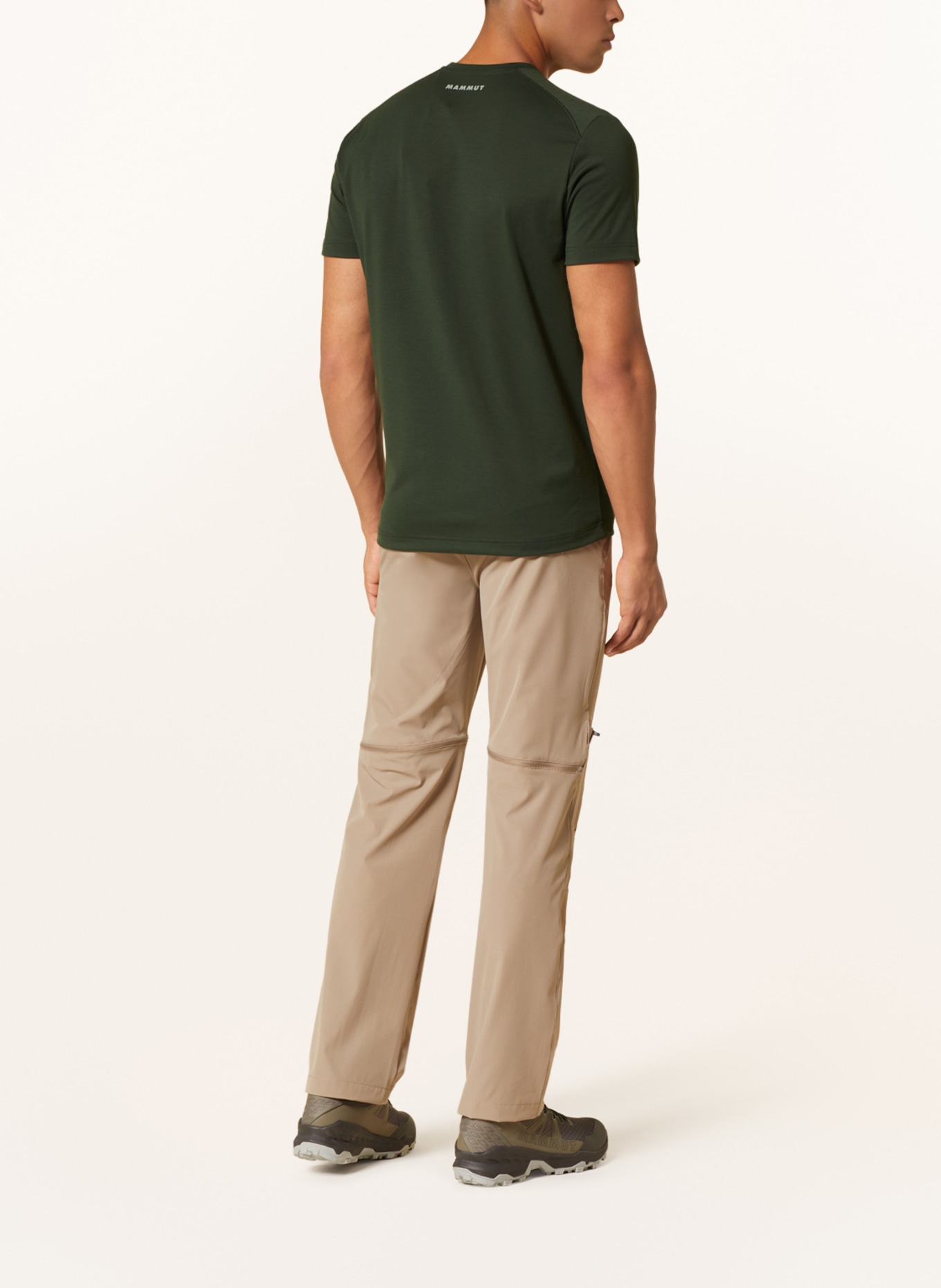 MAMMUT T-shirt TROVAT, Color: GREEN (Image 3)
