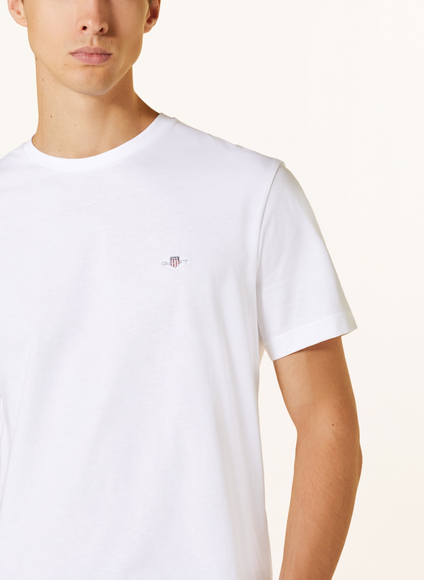 GANT T-shirt, Color: WHITE (Image 4)