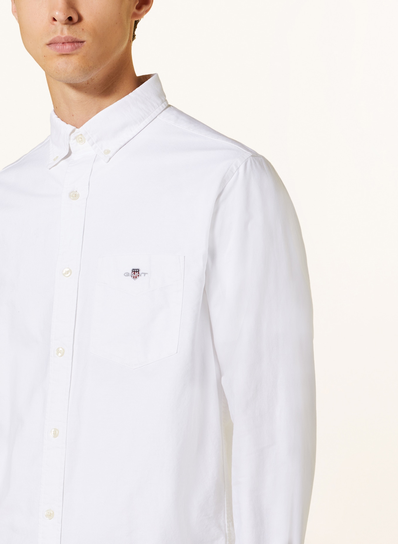 GANT Oxford shirt regular fit, Color: WHITE (Image 4)