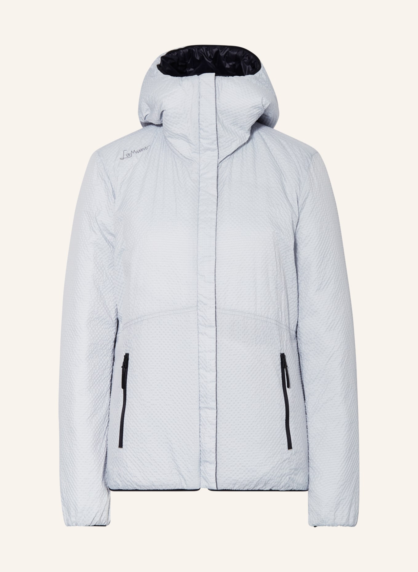 LaMunt Outdoor jacket IRMI reversible, Color: LIGHT GRAY (Image 1)