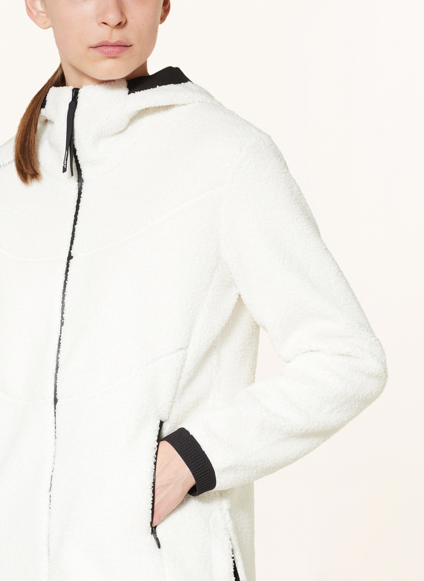 LaMunt Fleece jacket SOPHIA, Color: WHITE (Image 4)