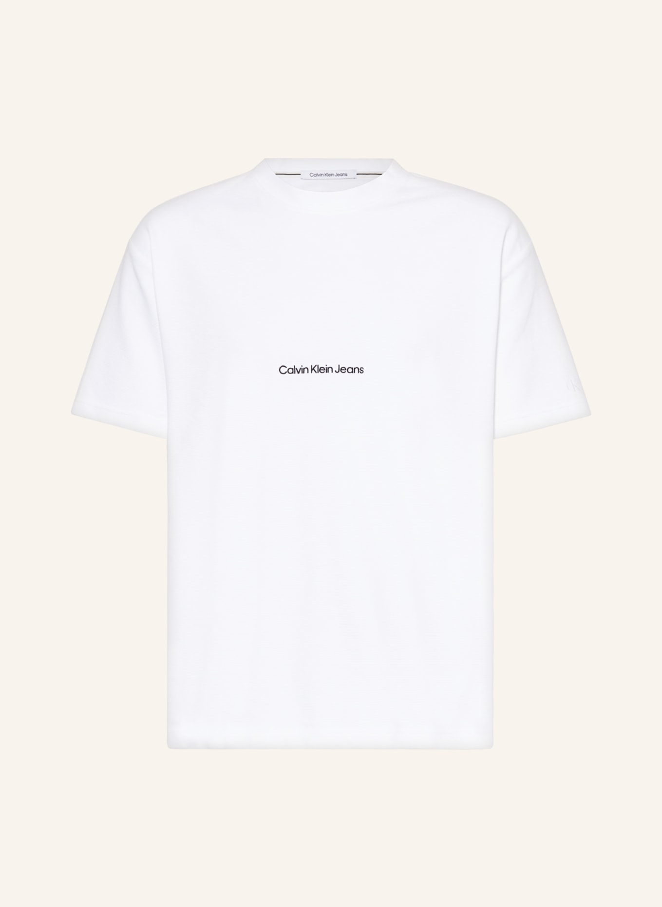 Calvin Klein Jeans T-shirt, Kolor: BIAŁY (Obrazek 1)