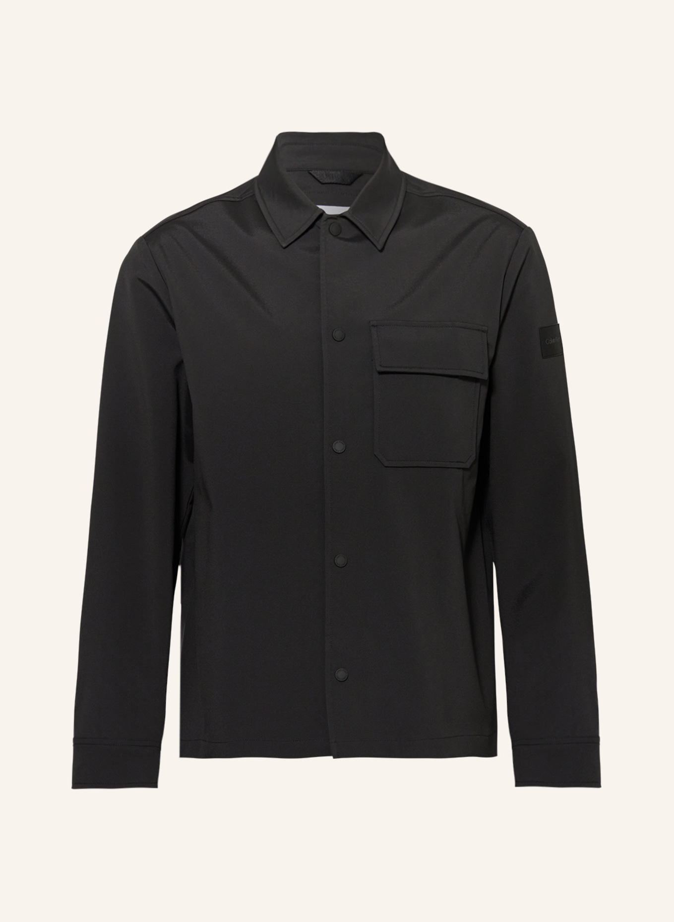 Calvin Klein Overshirt, Color: BLACK (Image 1)