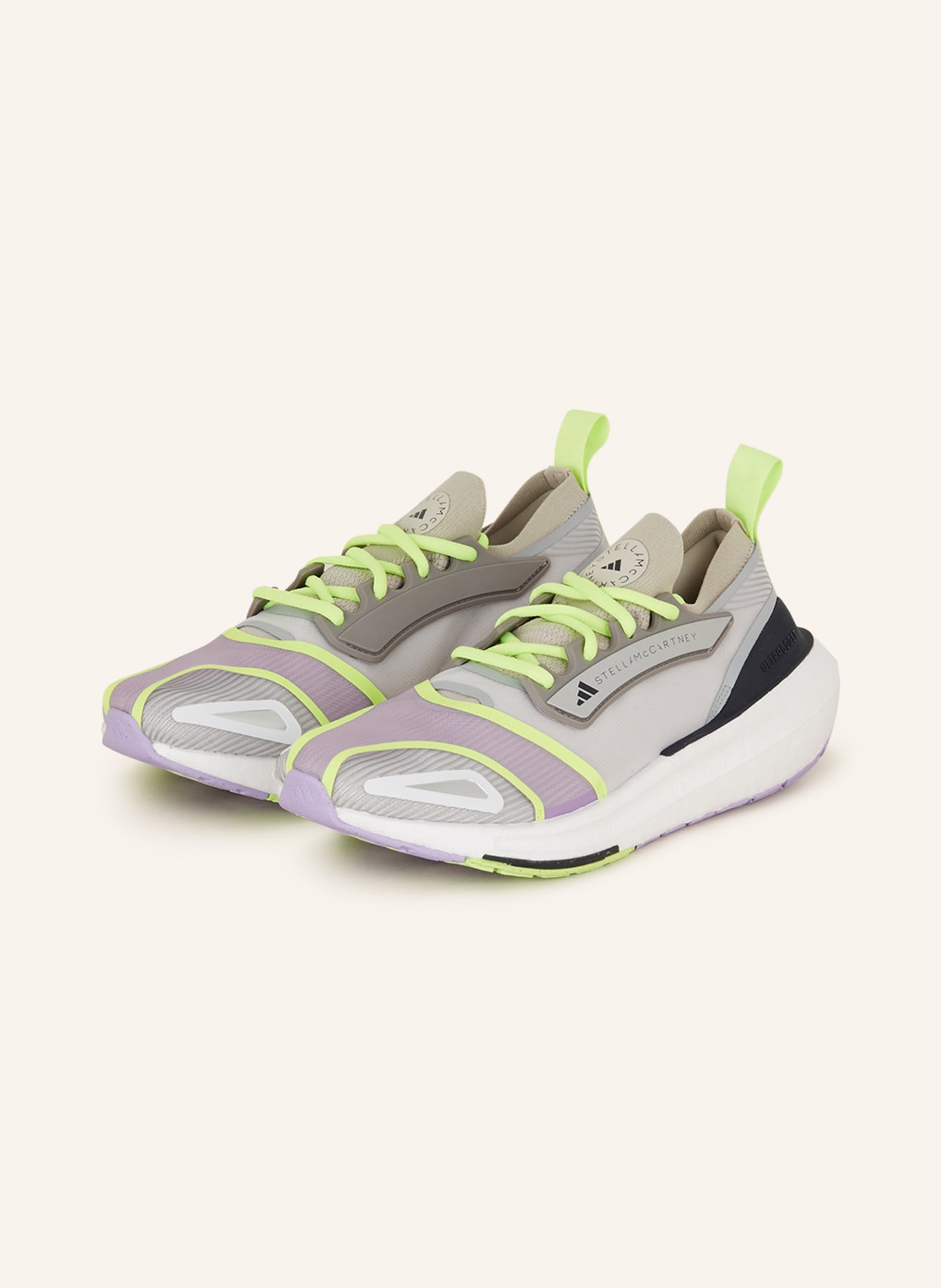 adidas by Stella McCartney Sneakersy ASMC ULTRABOOST 23, Kolor: JASNOCZARY/ CZARNY (Obrazek 1)