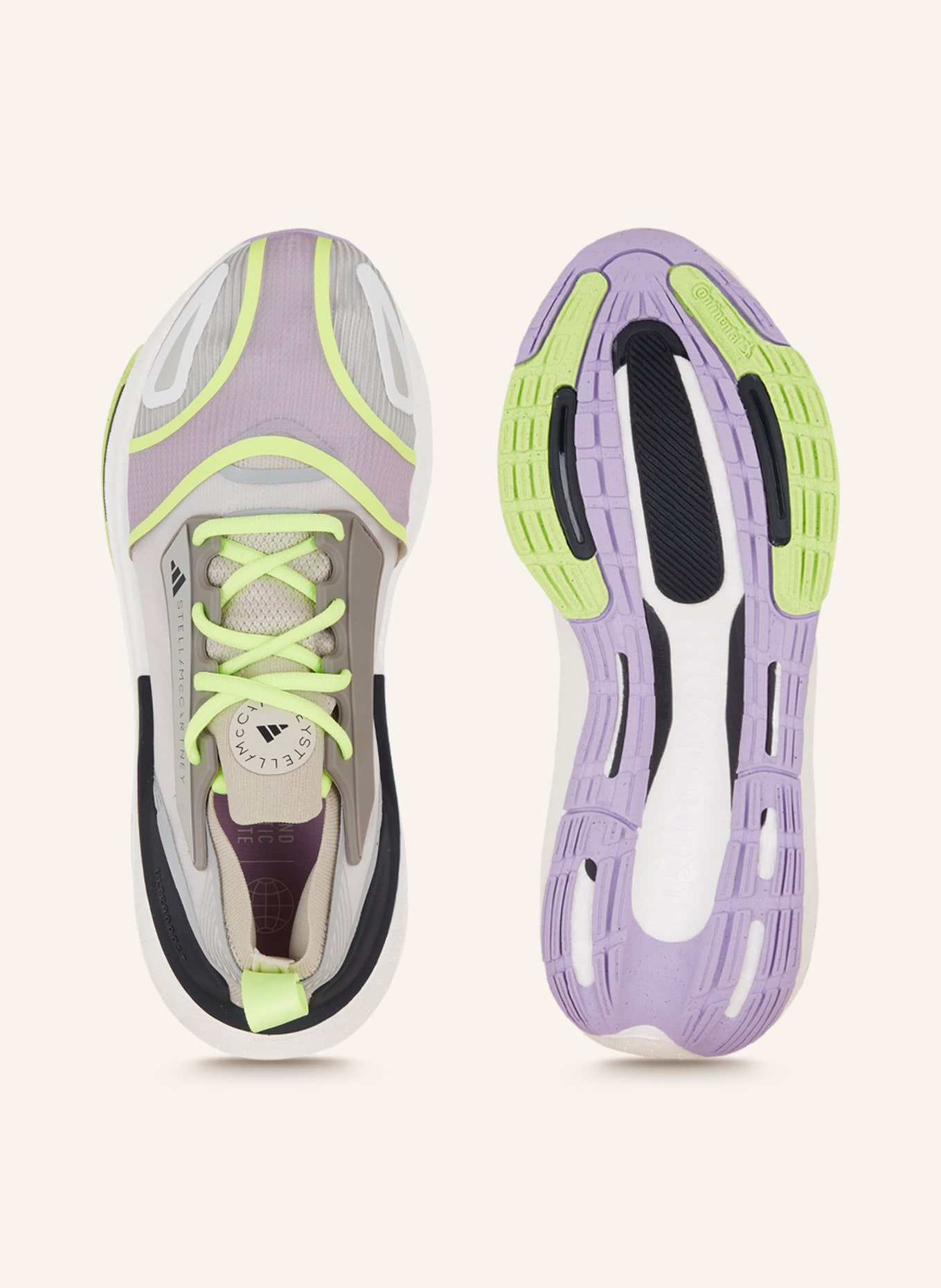 adidas by Stella McCartney Sneakersy ASMC ULTRABOOST 23, Kolor: JASNOCZARY/ CZARNY (Obrazek 5)