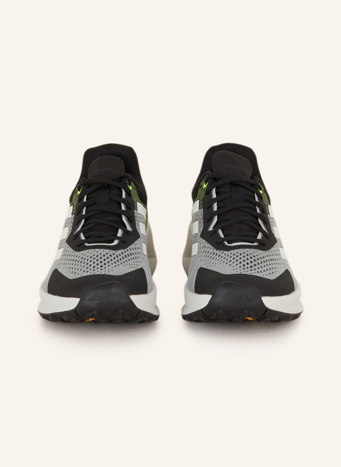 adidas TERREX Trailrunning-Schuhe SOULSTRIDE FLOW, Farbe: SCHWARZ/ HELLGRAU/ HELLGRÜN (Bild 3)