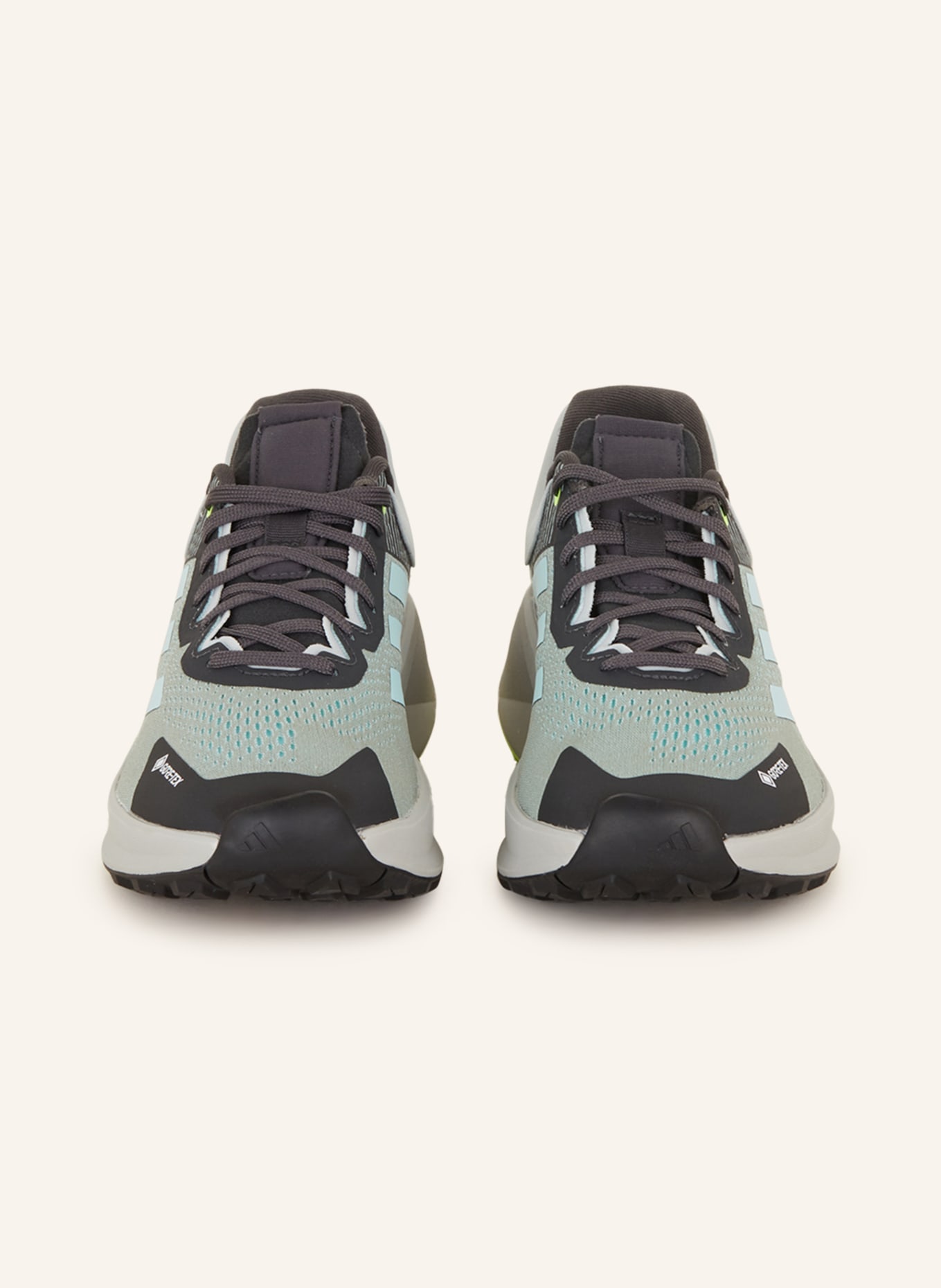 adidas TERREX Trailrunning-Schuhe SOULSTRIDE FLOW GTX, Farbe: SCHWARZ/ MINT (Bild 3)