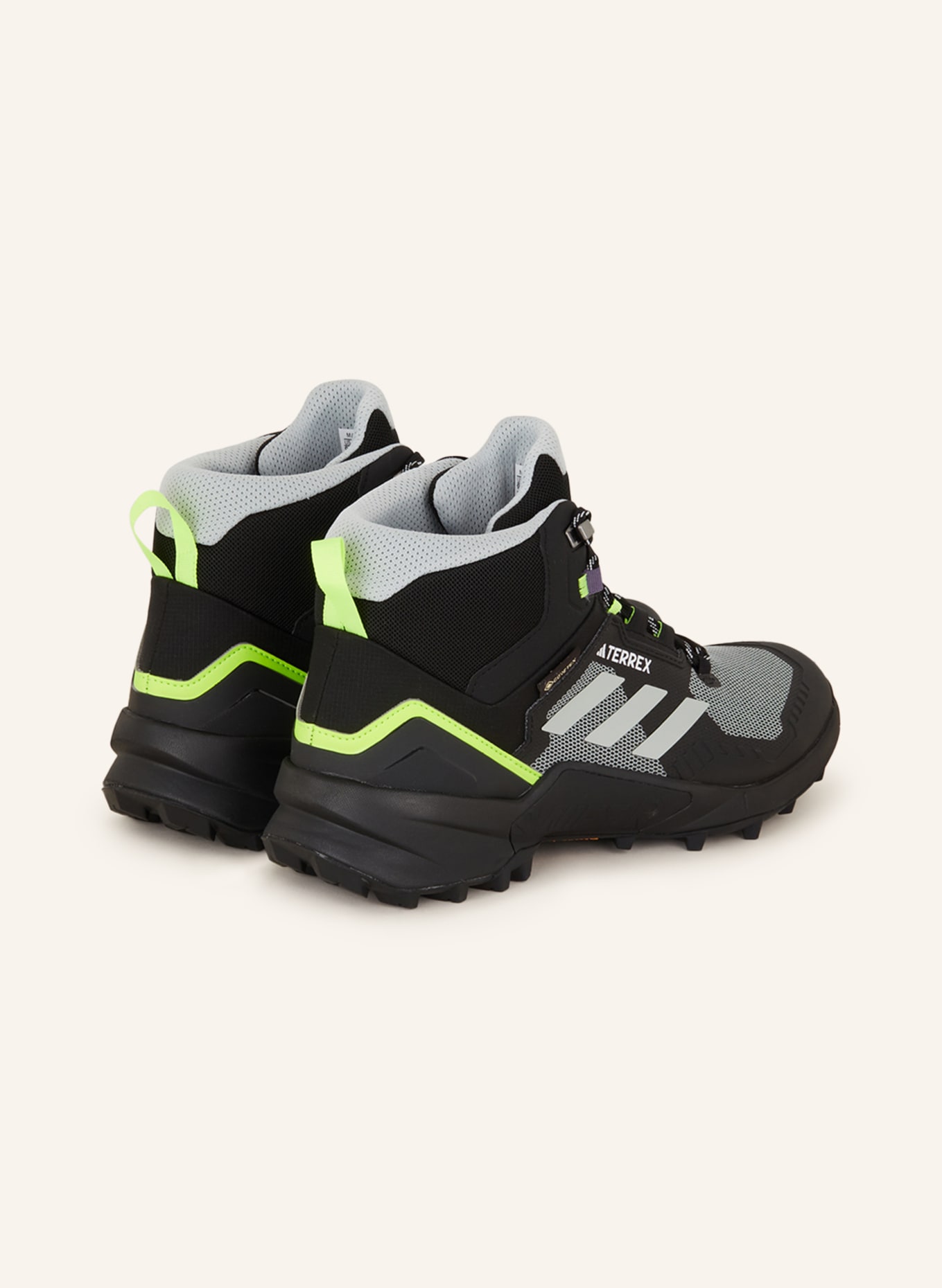 adidas TERREX Trekking shoes TERREX SWIFT R3 GTX, Color: BLACK/ LIGHT GRAY/ NEON GREEN (Image 2)