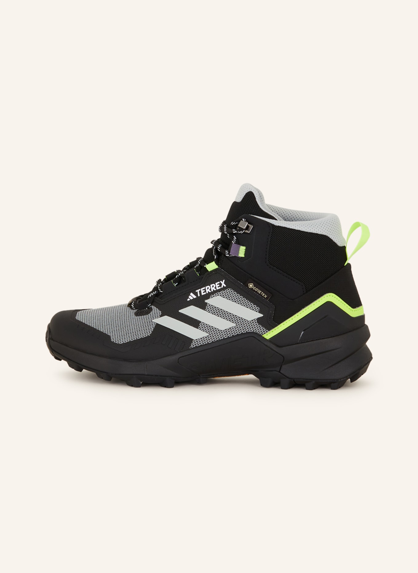 adidas TERREX Trekking shoes TERREX SWIFT R3 GTX, Color: BLACK/ LIGHT GRAY/ NEON GREEN (Image 4)