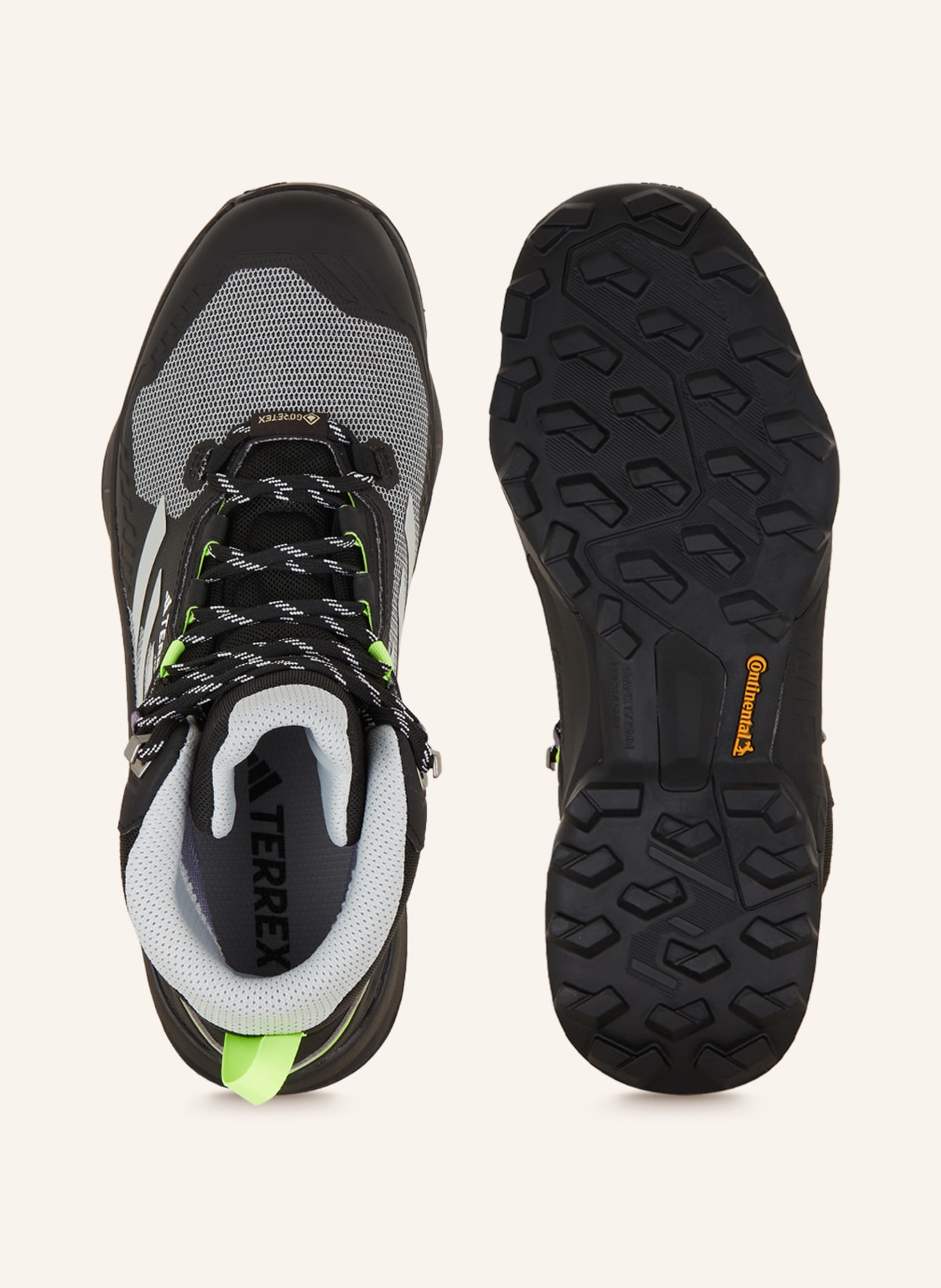 adidas TERREX Trekking shoes TERREX SWIFT R3 GTX, Color: BLACK/ LIGHT GRAY/ NEON GREEN (Image 5)