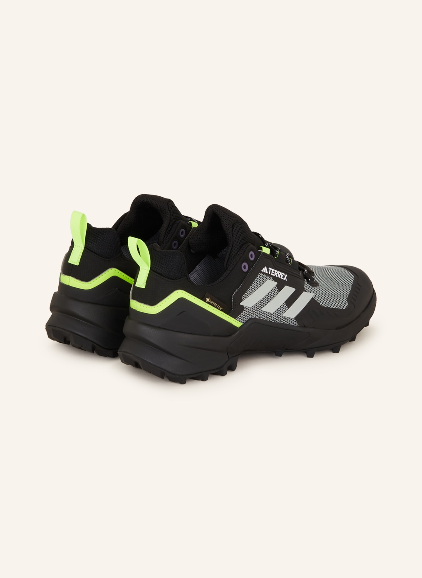 adidas TERREX Trekking shoes TERREX SWIFT R3 GTX, Color: BLACK/ LIGHT GRAY/ NEON GREEN (Image 2)