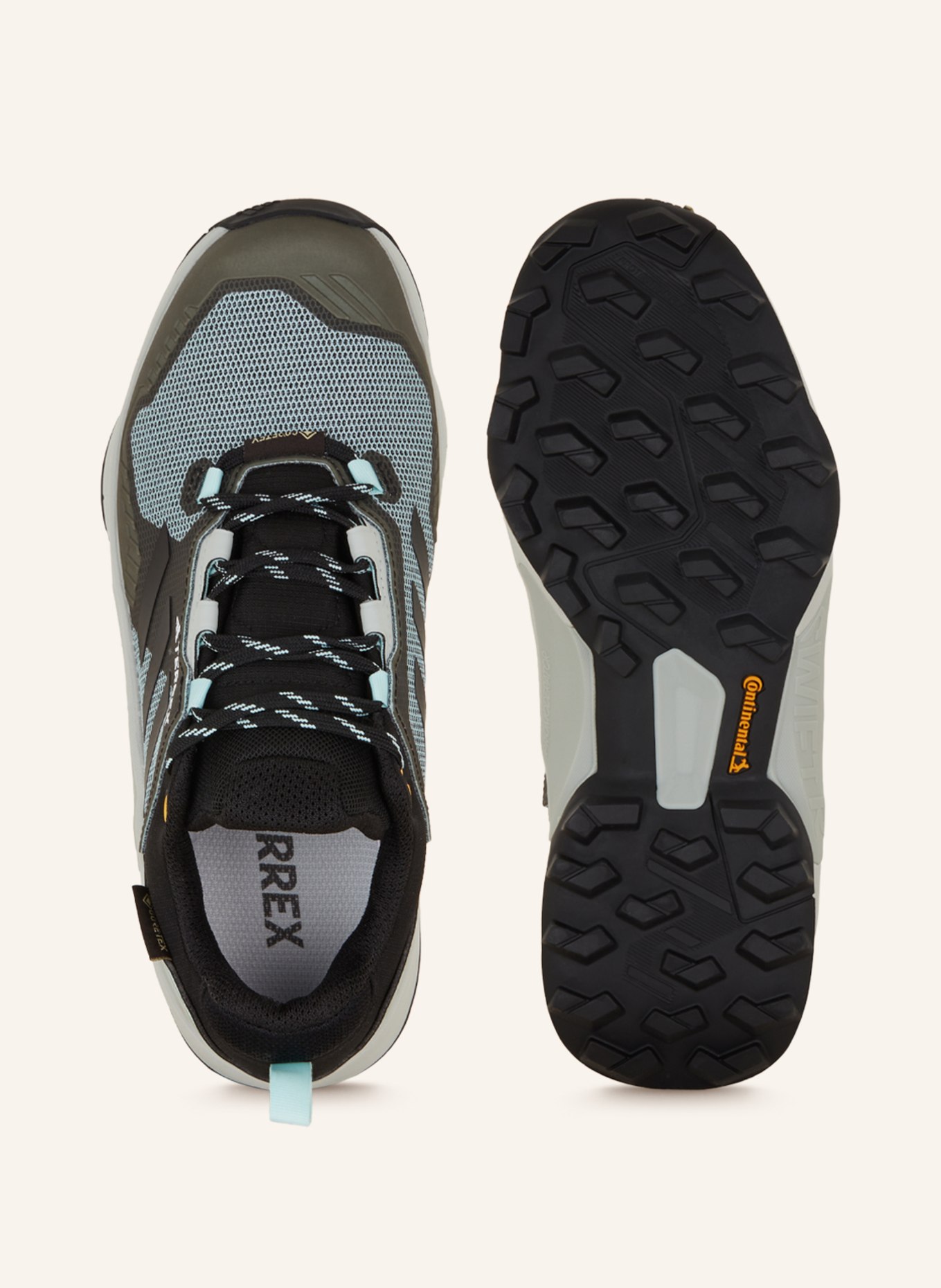 adidas TERREX Multifunctional shoes TERREX SWIFT R3, Color: BLACK/ MINT/ DARK GRAY (Image 5)