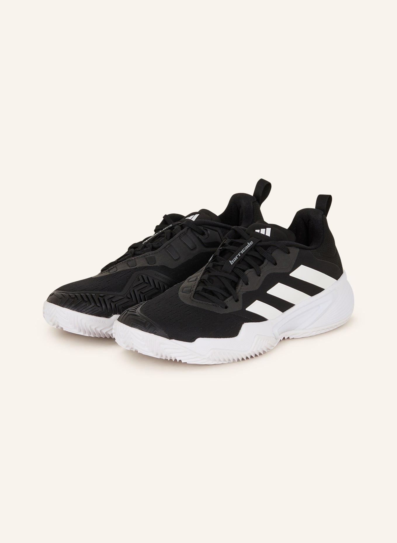 adidas Tennis shoes BARRICADE, Color: BLACK/ WHITE (Image 1)