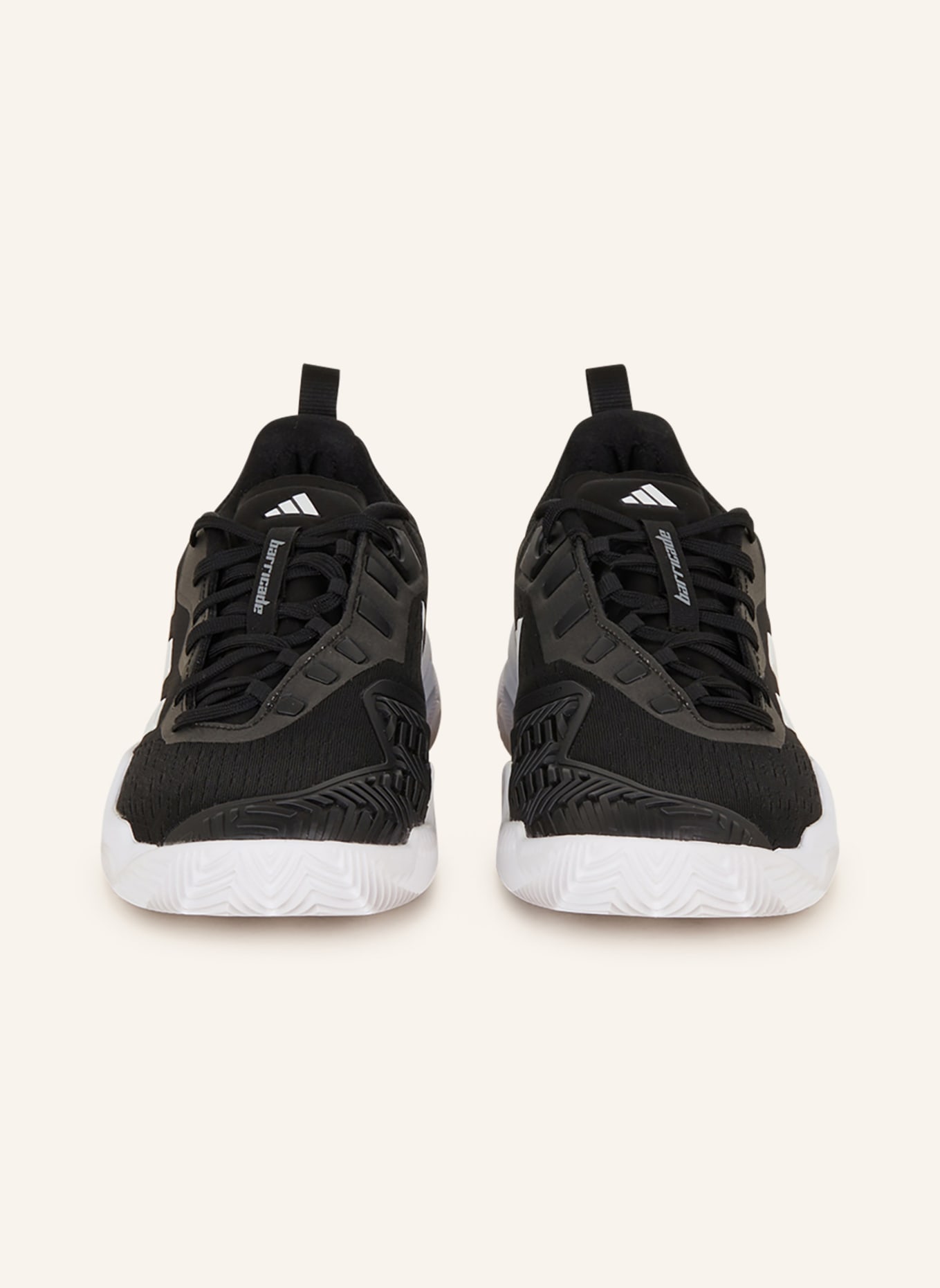 adidas Tennis shoes BARRICADE, Color: BLACK/ WHITE (Image 3)
