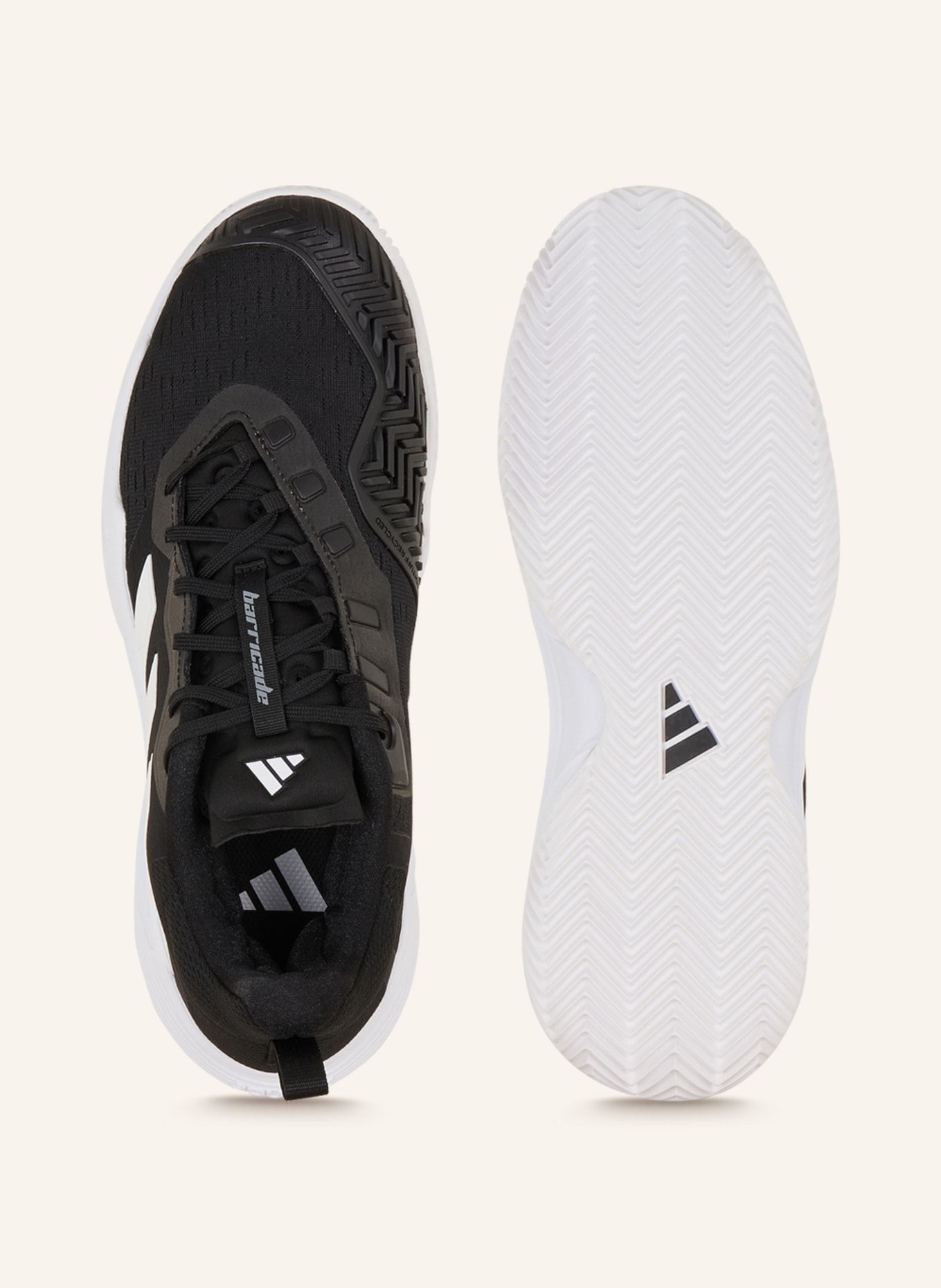 adidas Tennis shoes BARRICADE, Color: BLACK/ WHITE (Image 5)