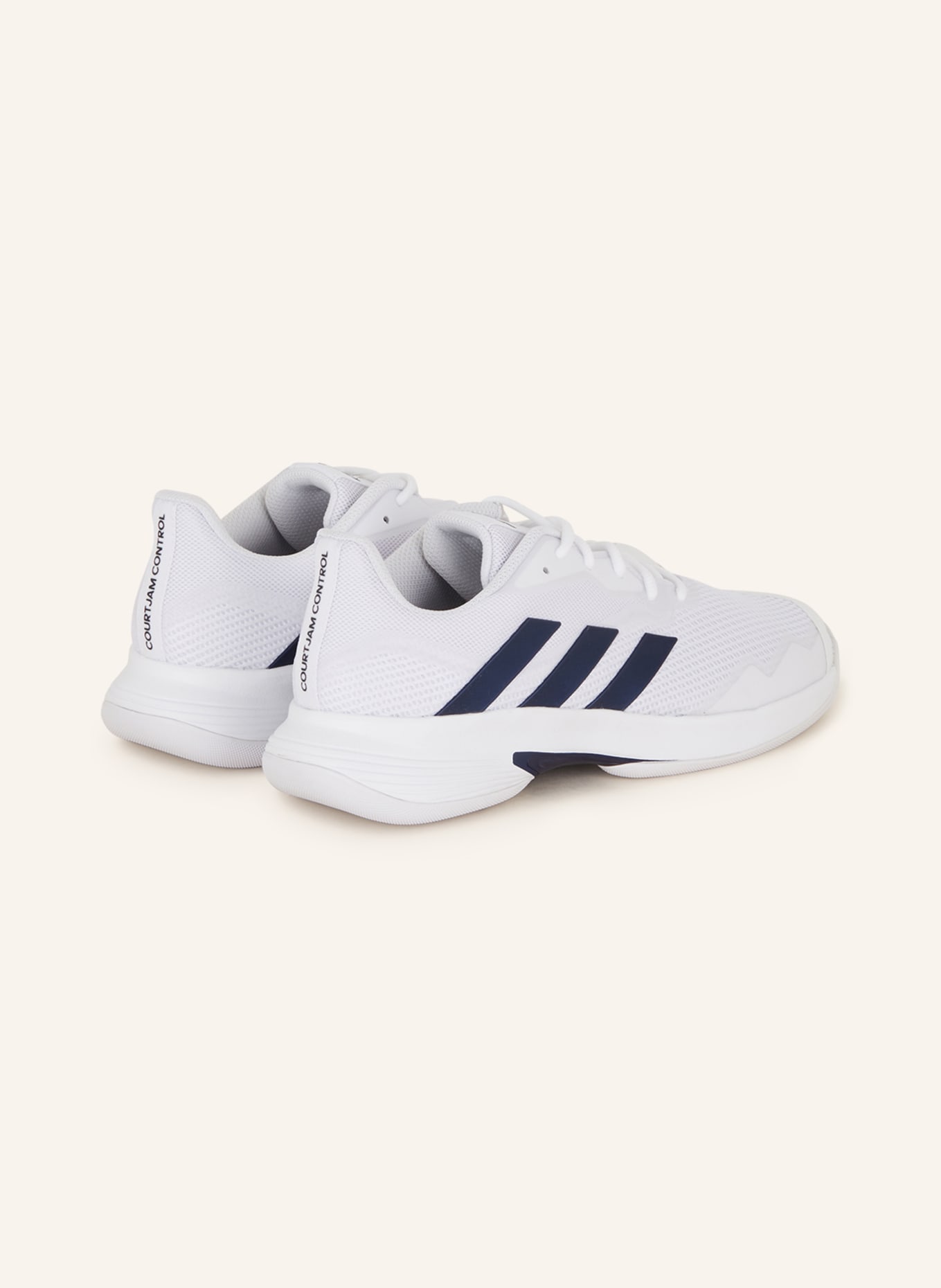 adidas Tennis shoes COURTJAM, Color: WHITE/ DARK BLUE (Image 2)