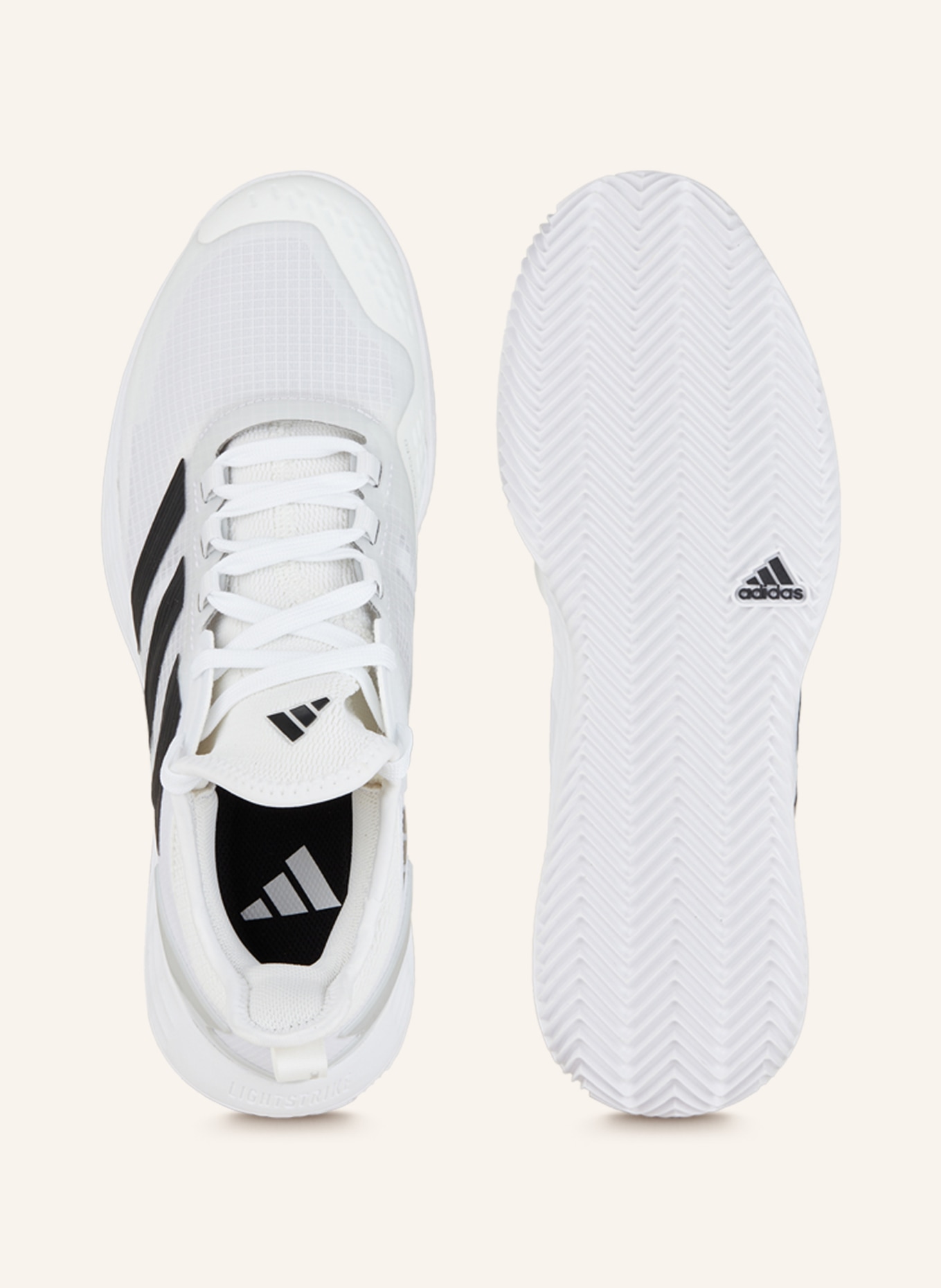 adidas Buty tenisowe ADIZERO UBERSONIC 4.1, Kolor: BIAŁY (Obrazek 5)