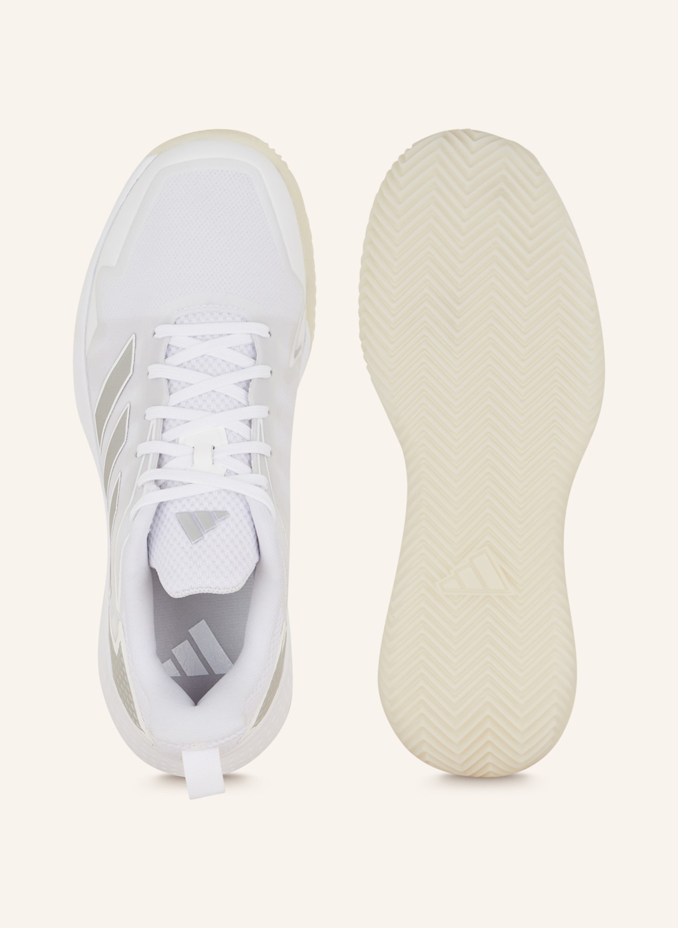 adidas Tennis shoes DEFIANT SPEED, Color: WHITE/ WHITE GOLD (Image 5)