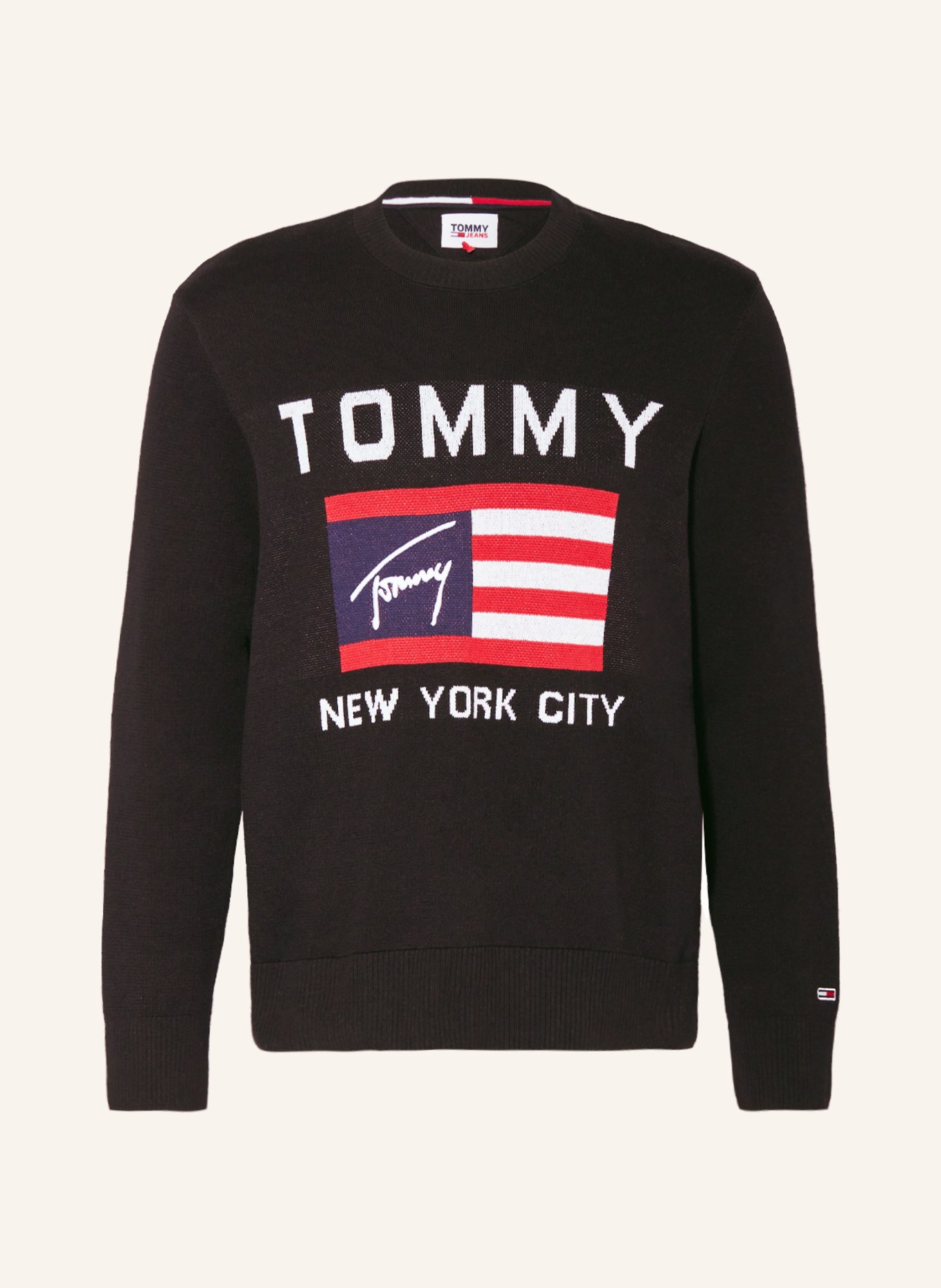 TOMMY JEANS Sweater, Color: BLACK (Image 1)