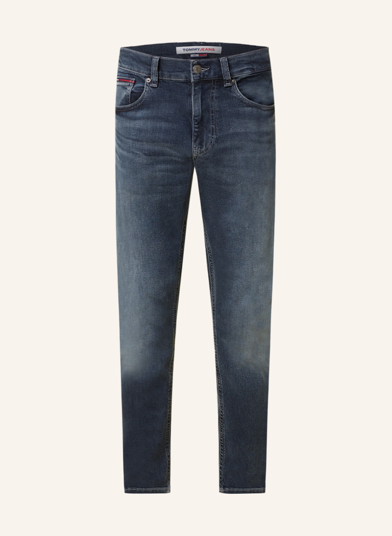 TOMMY JEANS Jeans AUSTIN Slim Tapered Fit, Farbe: 1BZ Denim Black(Bild null)